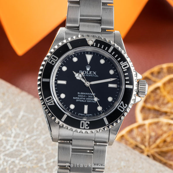 Rolex Submariner No Date Oyster Edelstahl Automatik Herrenuhr Ref. 14060 X-Serie [2304282]