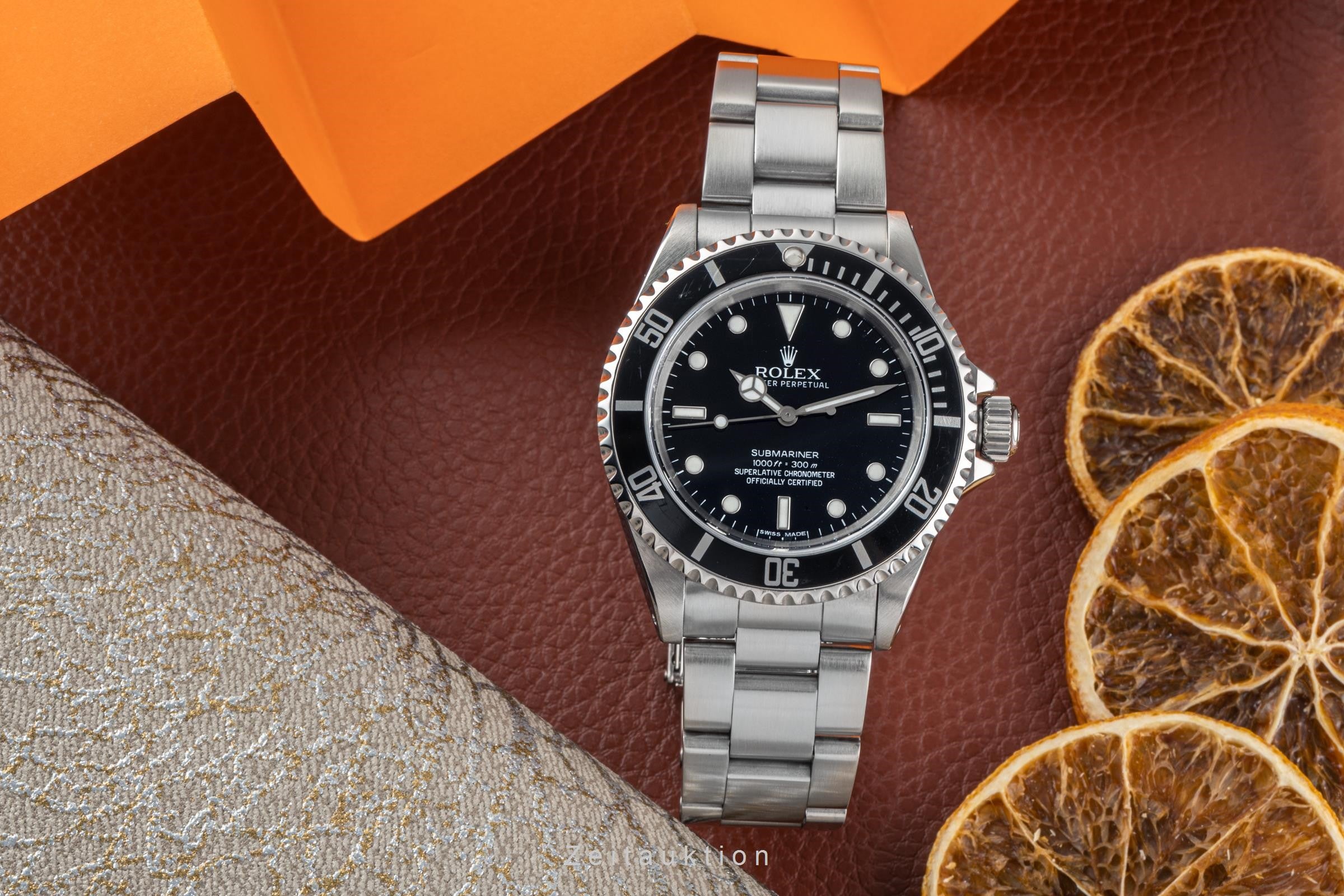 Rolex Submariner No Date Oyster Edelstahl Automatik Herrenuhr Ref. 14060 X-Serie [2304282]