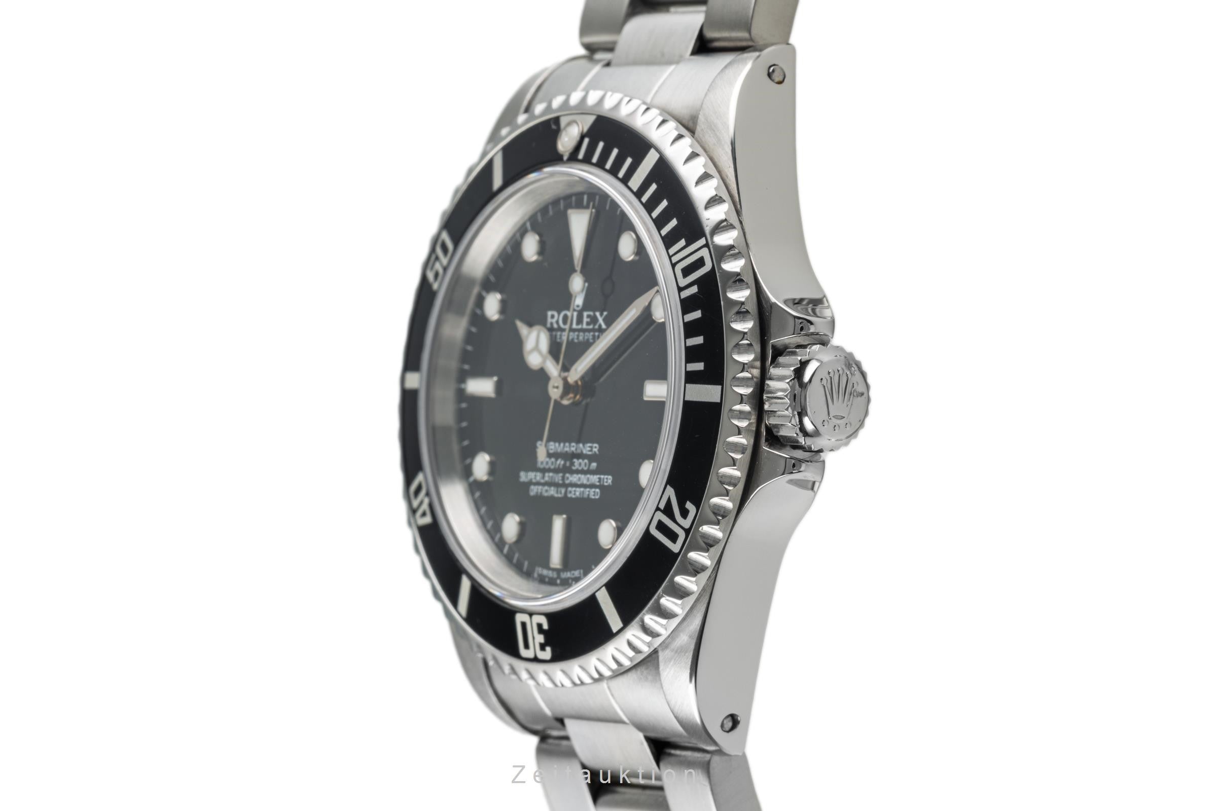 Rolex Submariner No Date Oyster Edelstahl Automatik Herrenuhr Ref. 14060 X-Serie [2304282]