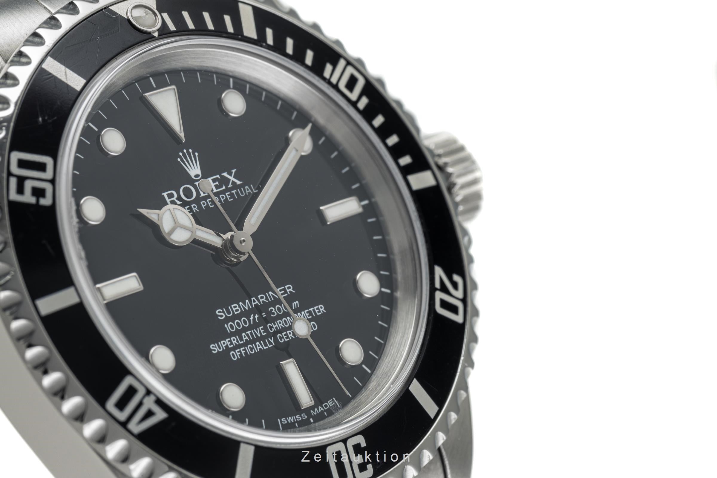 Rolex Submariner No Date Oyster Edelstahl Automatik Herrenuhr Ref. 14060 X-Serie [2304282]