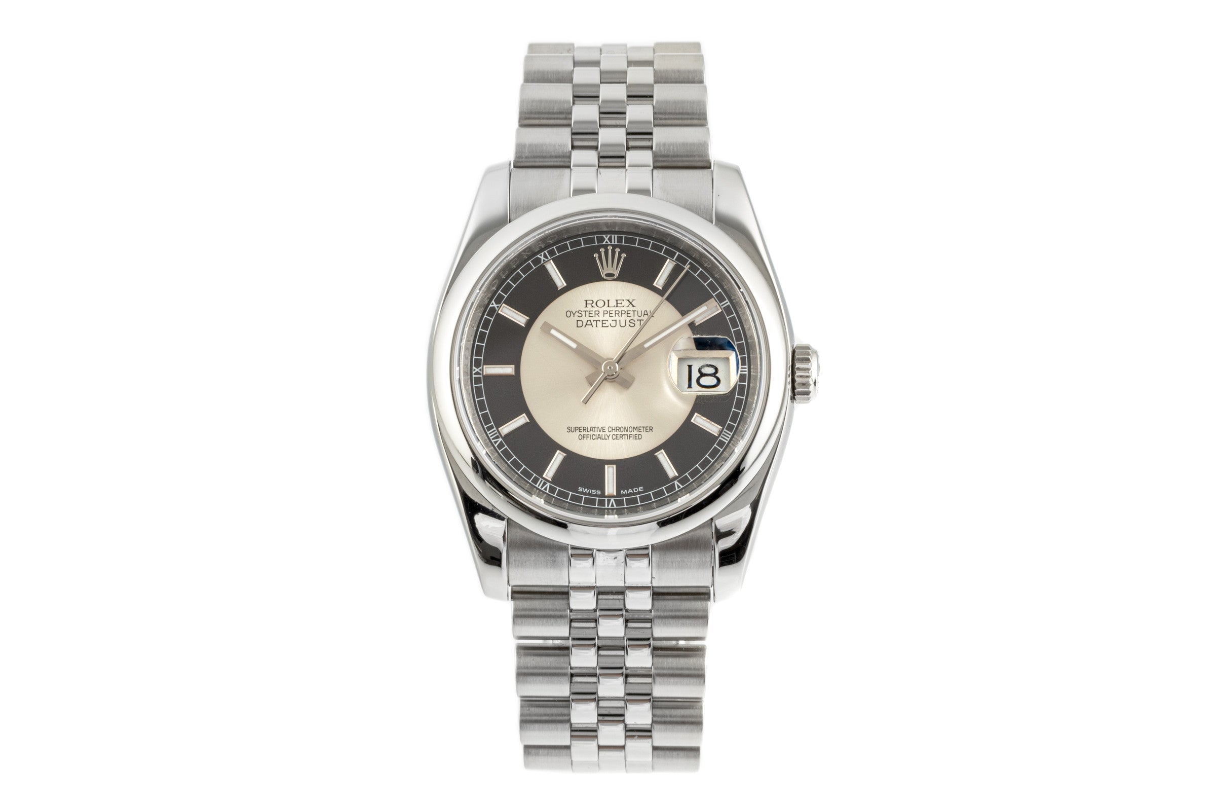 Rolex Datejust acciaio automatismo orologio da uomo 116200  [2304283]