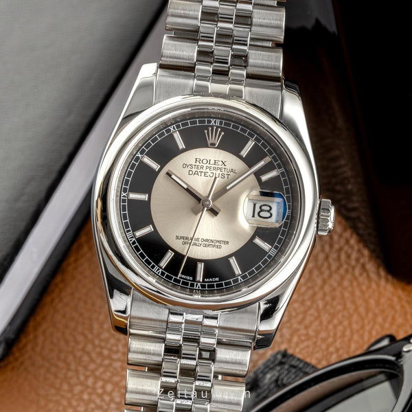Rolex Datejust acciaio automatismo orologio da uomo 116200  [2304283]