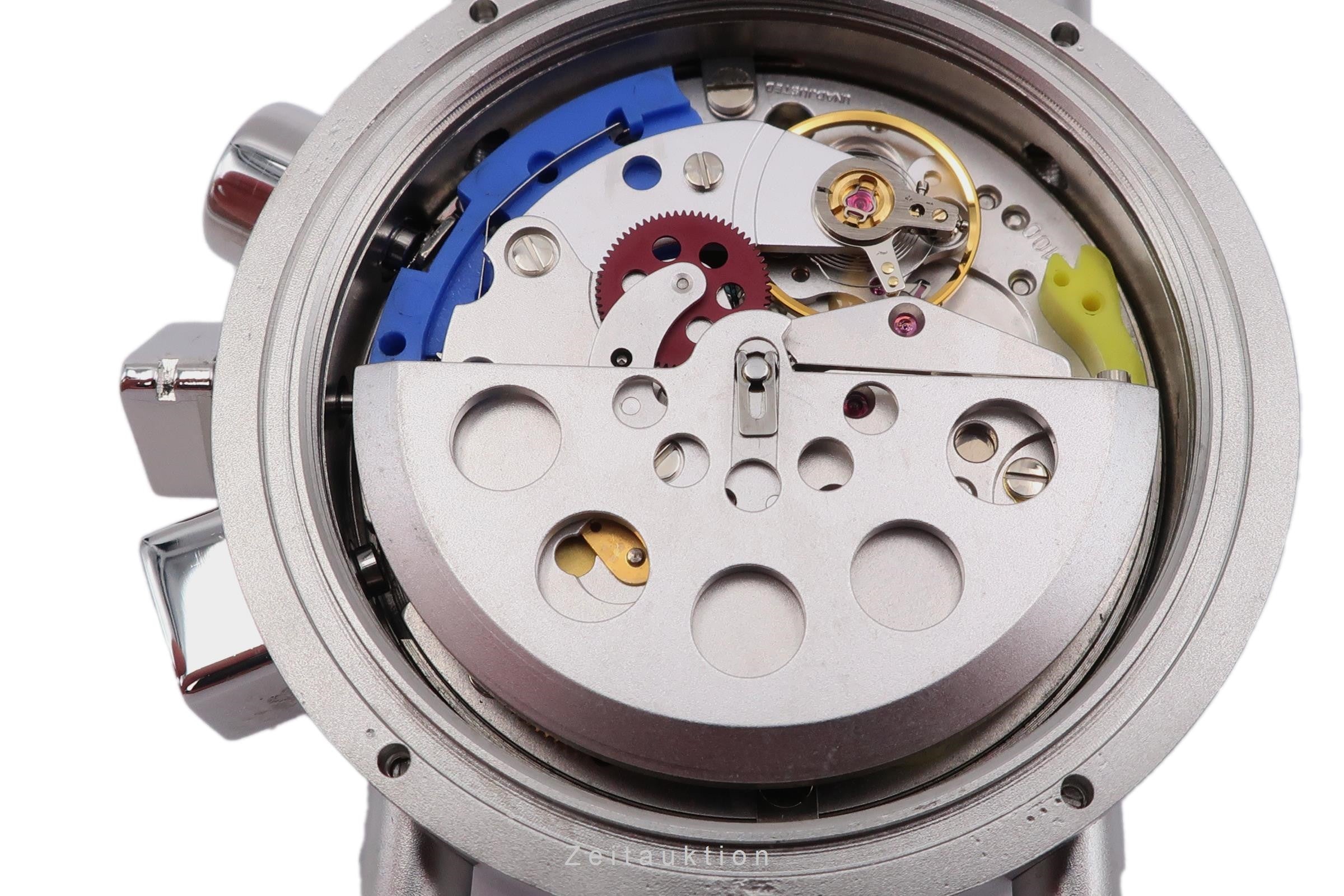 Alain Silberstein Krono Bauhaus Chronograph Stahl Automatik Herrenuhr Limitiert [2304286]