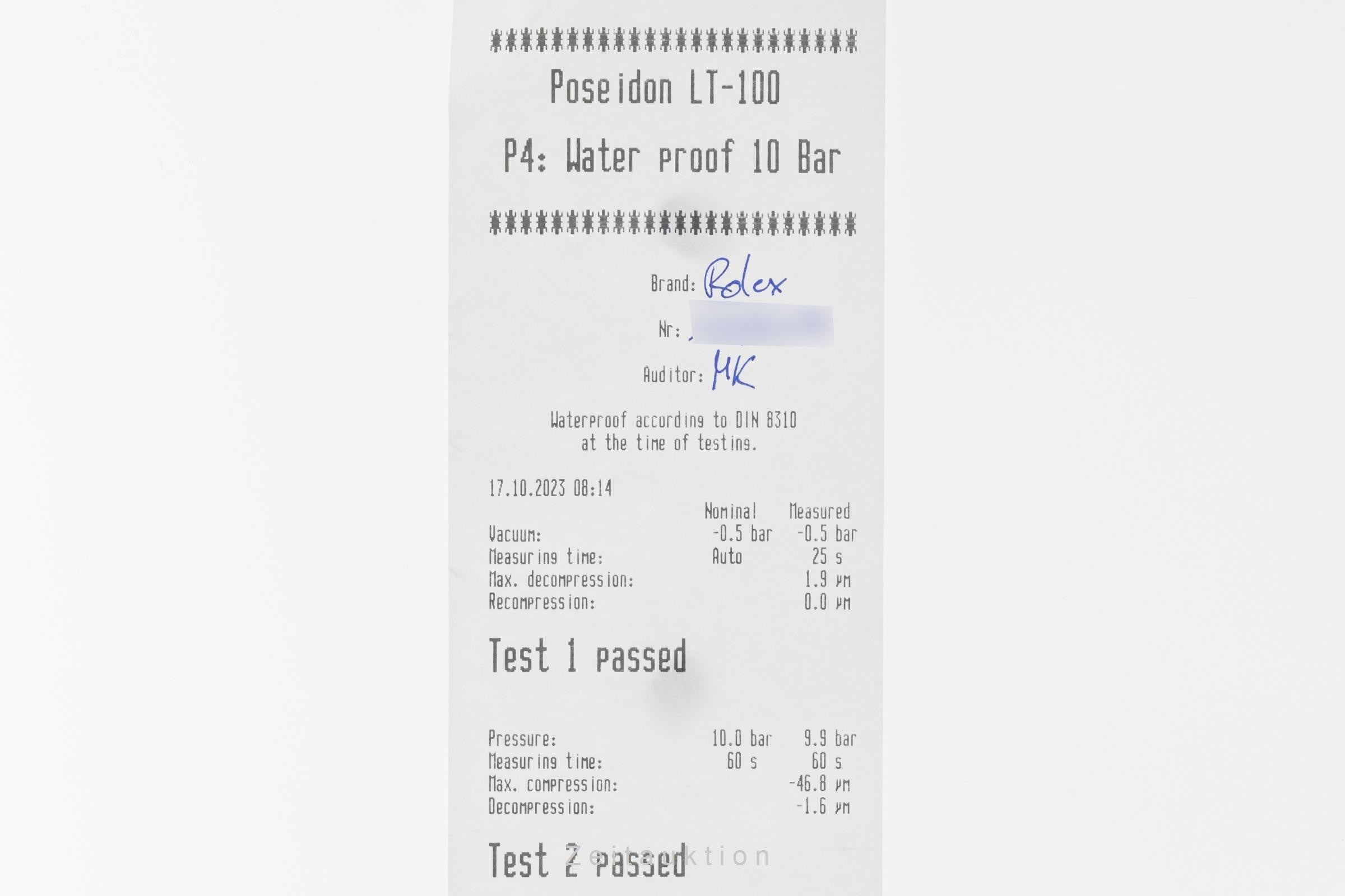 Rolex Air King steel automatic men's watch 14010  [2304290]