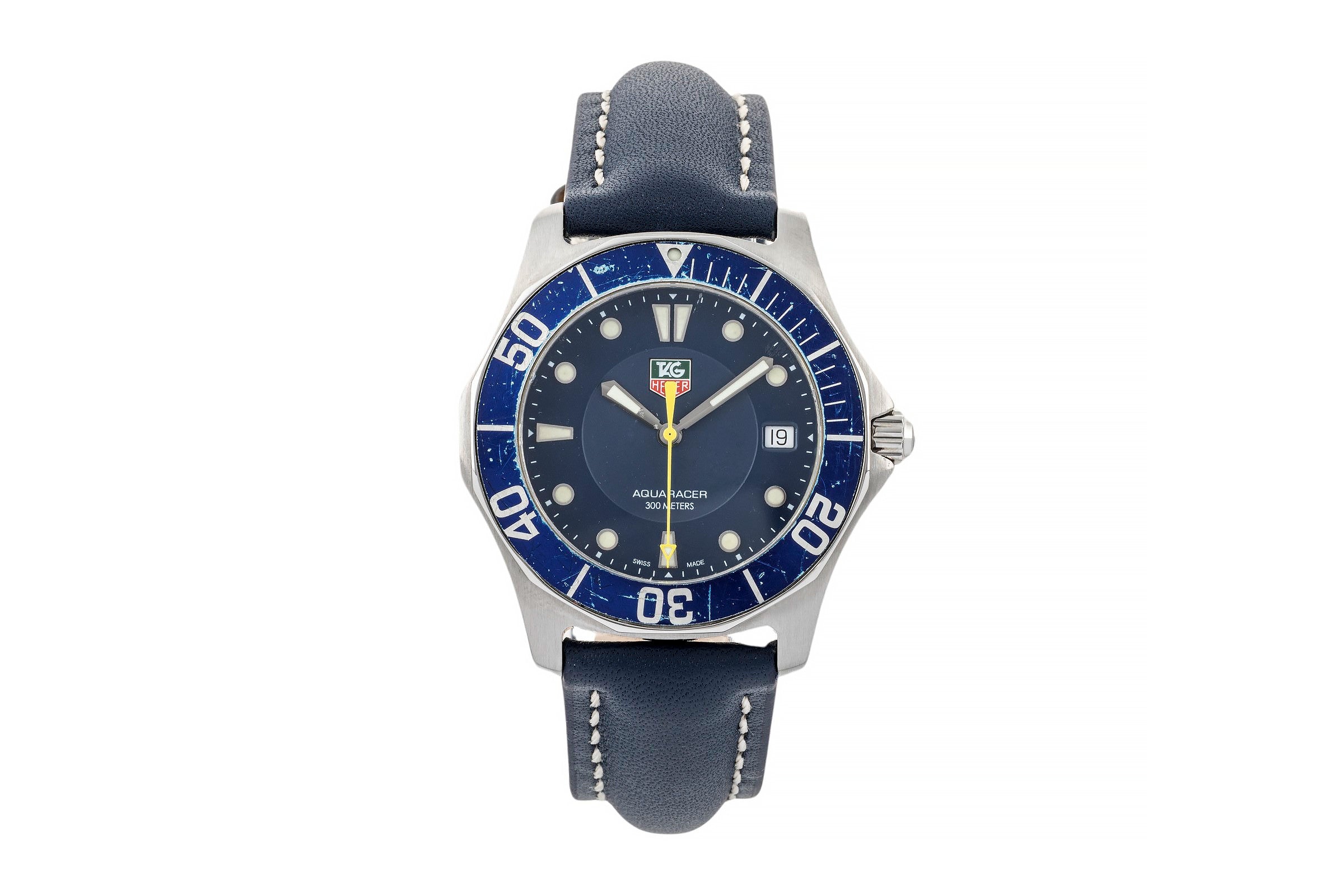 Tag Heuer Aquaracer steel quartz men's watch WAB1112  [2304337]