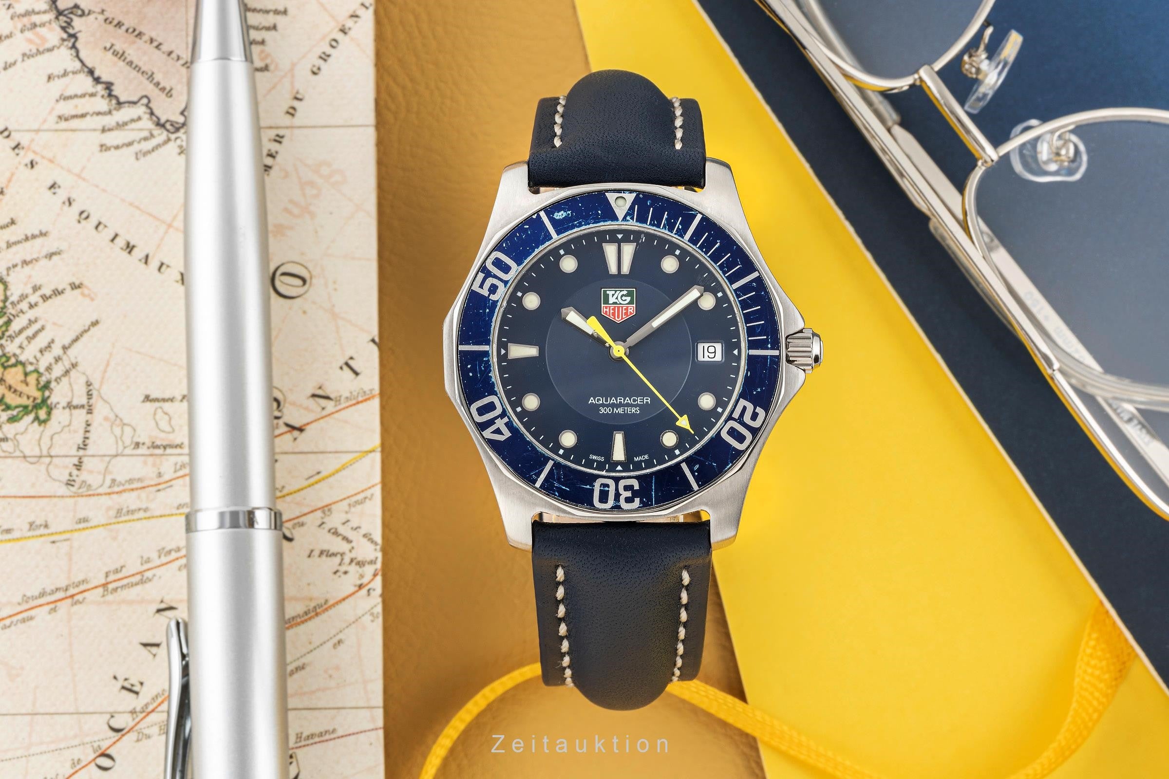 Tag Heuer Aquaracer steel quartz men's watch WAB1112  [2304337]