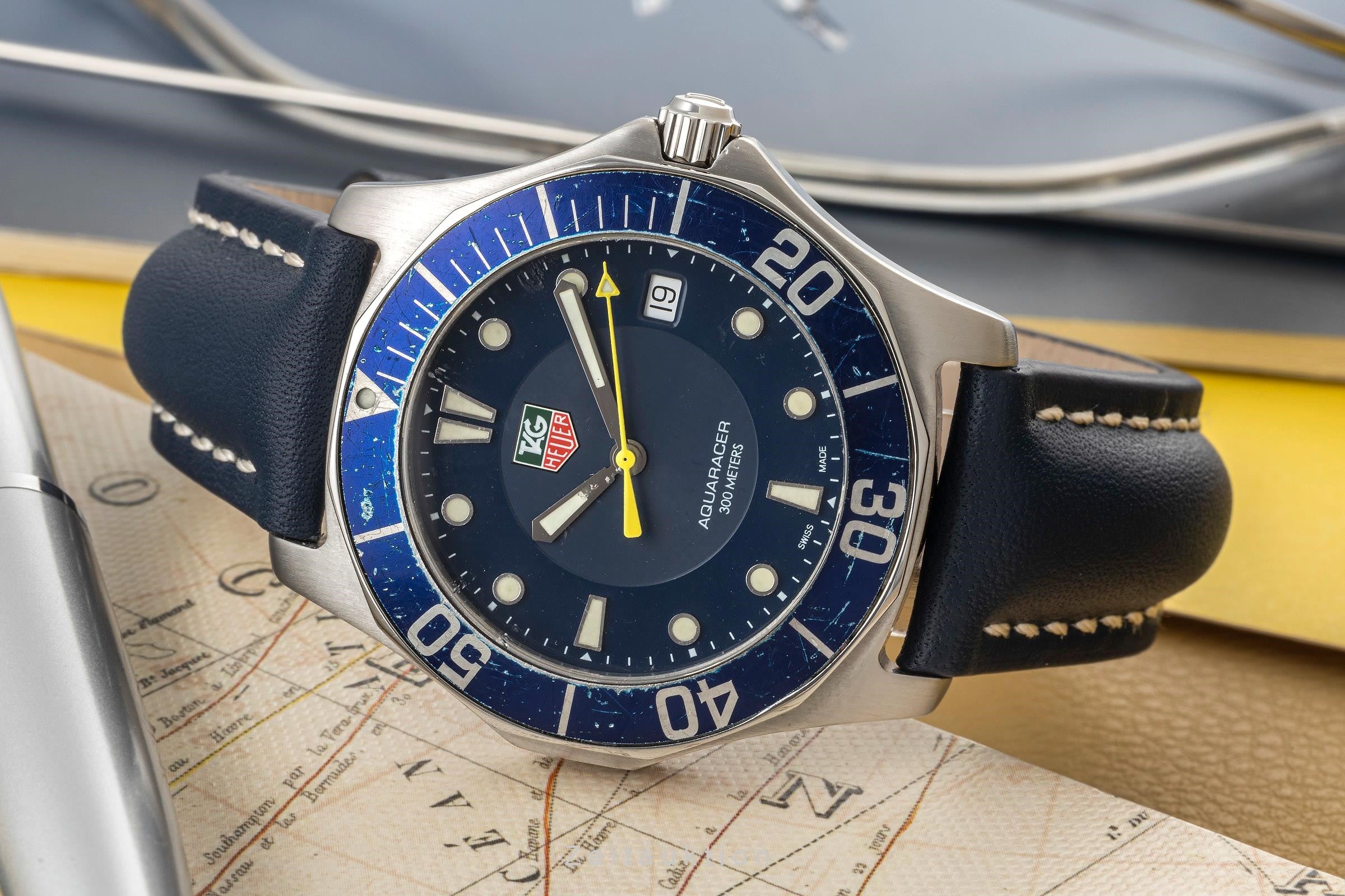 Tag Heuer Aquaracer steel quartz men's watch WAB1112  [2304337]