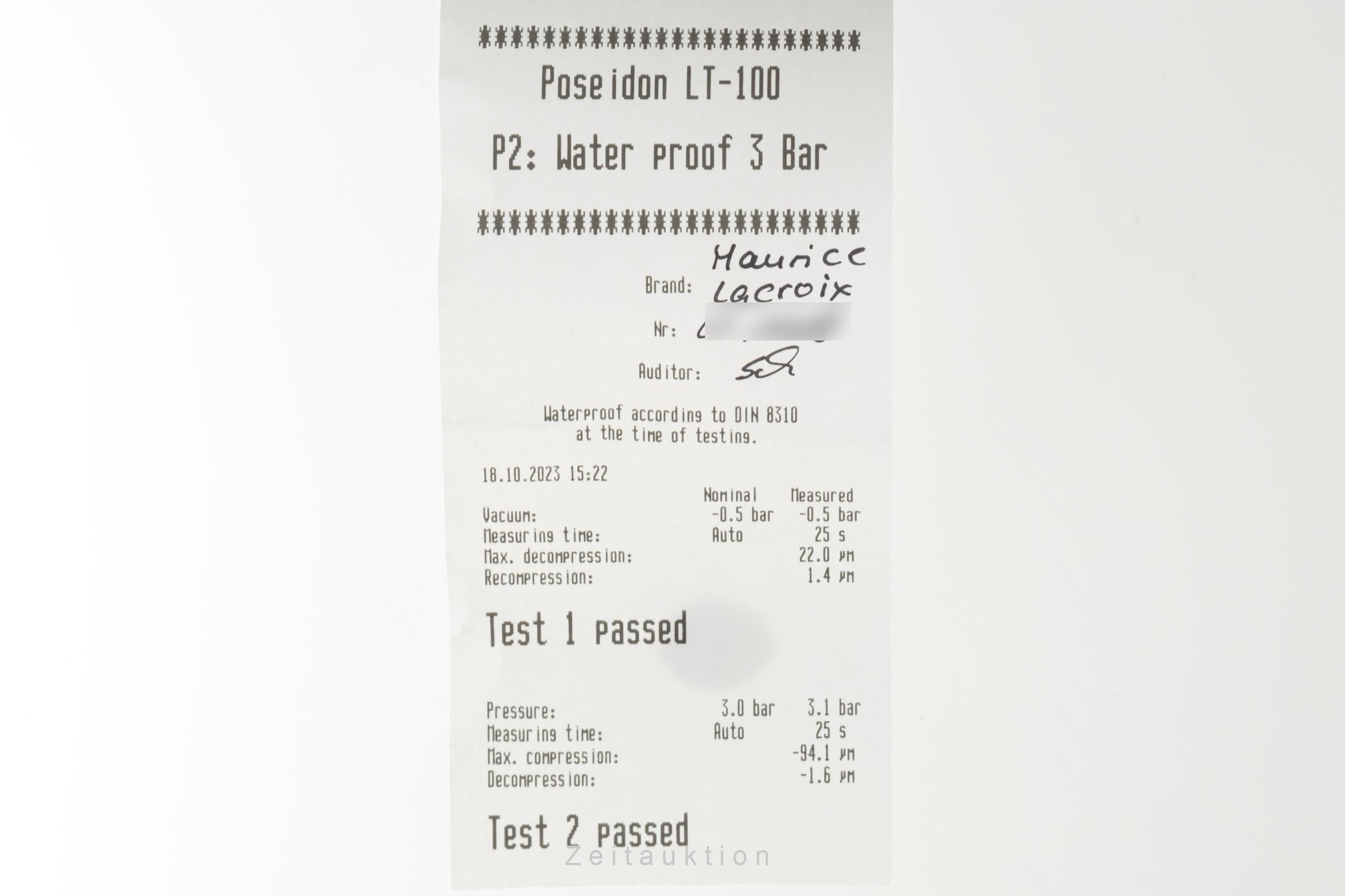 Maurice Lacroix Les Classiques Chronograph Stahl / Gold Herrenuhr Ref. LC1008  [2304339]