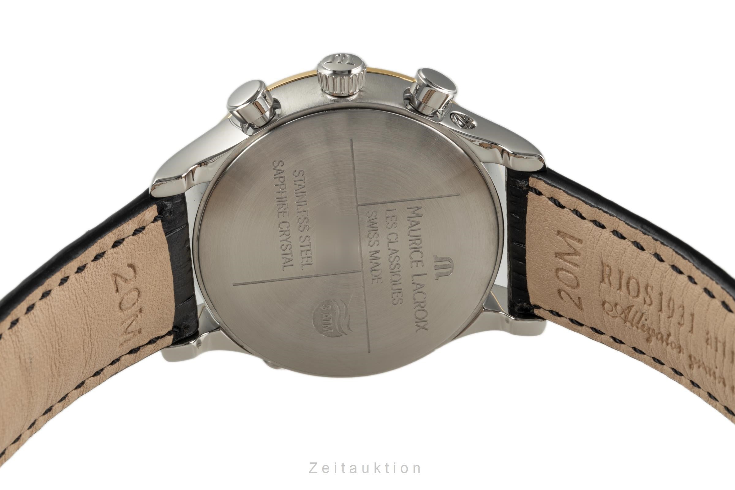 Maurice Lacroix Les Classiques Chronograph Stahl / Gold Herrenuhr Ref. LC1008  [2304339]