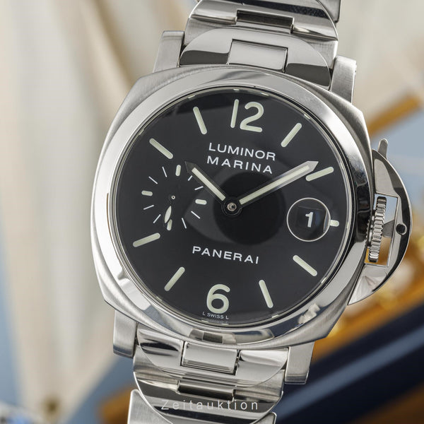 Panerai Luminor Marina acero automático reloj para caballeros PAM00050, OP6560 LP: 7900EUR  [2304347]