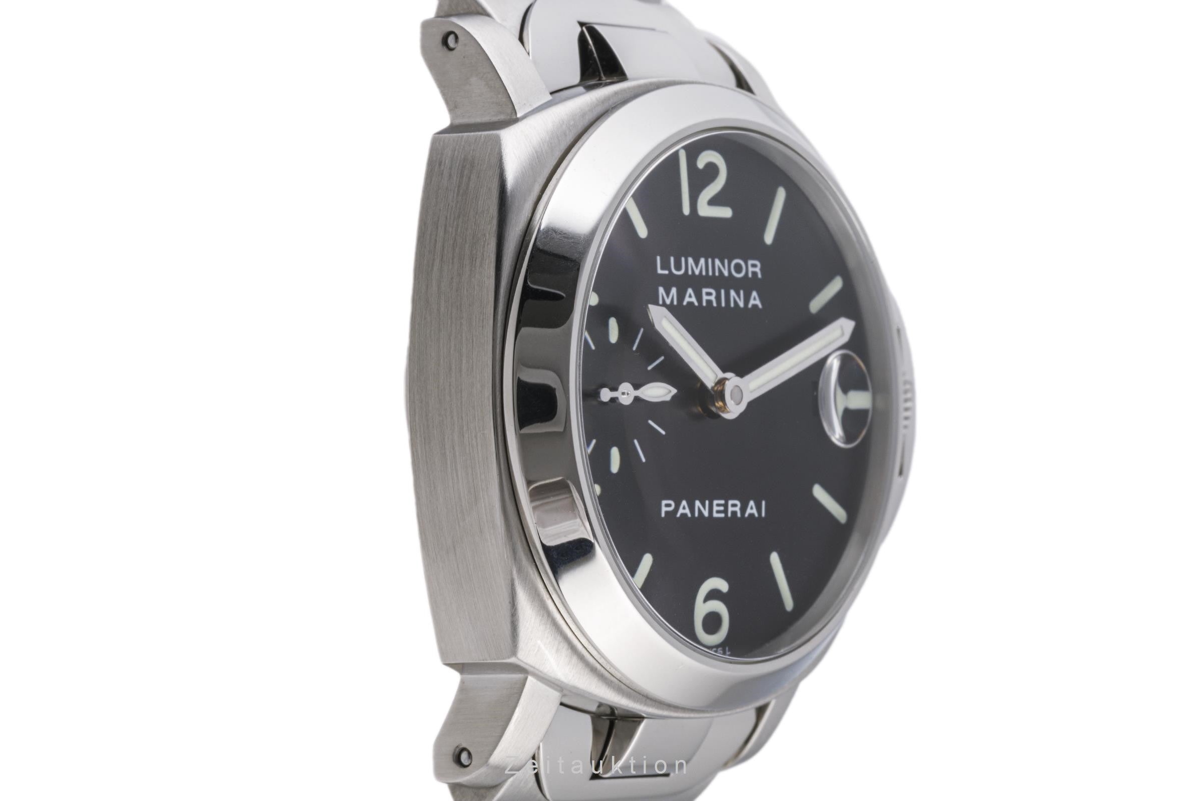 Panerai Luminor Marina acero automático reloj para caballeros PAM00050, OP6560 LP: 7900EUR  [2304347]