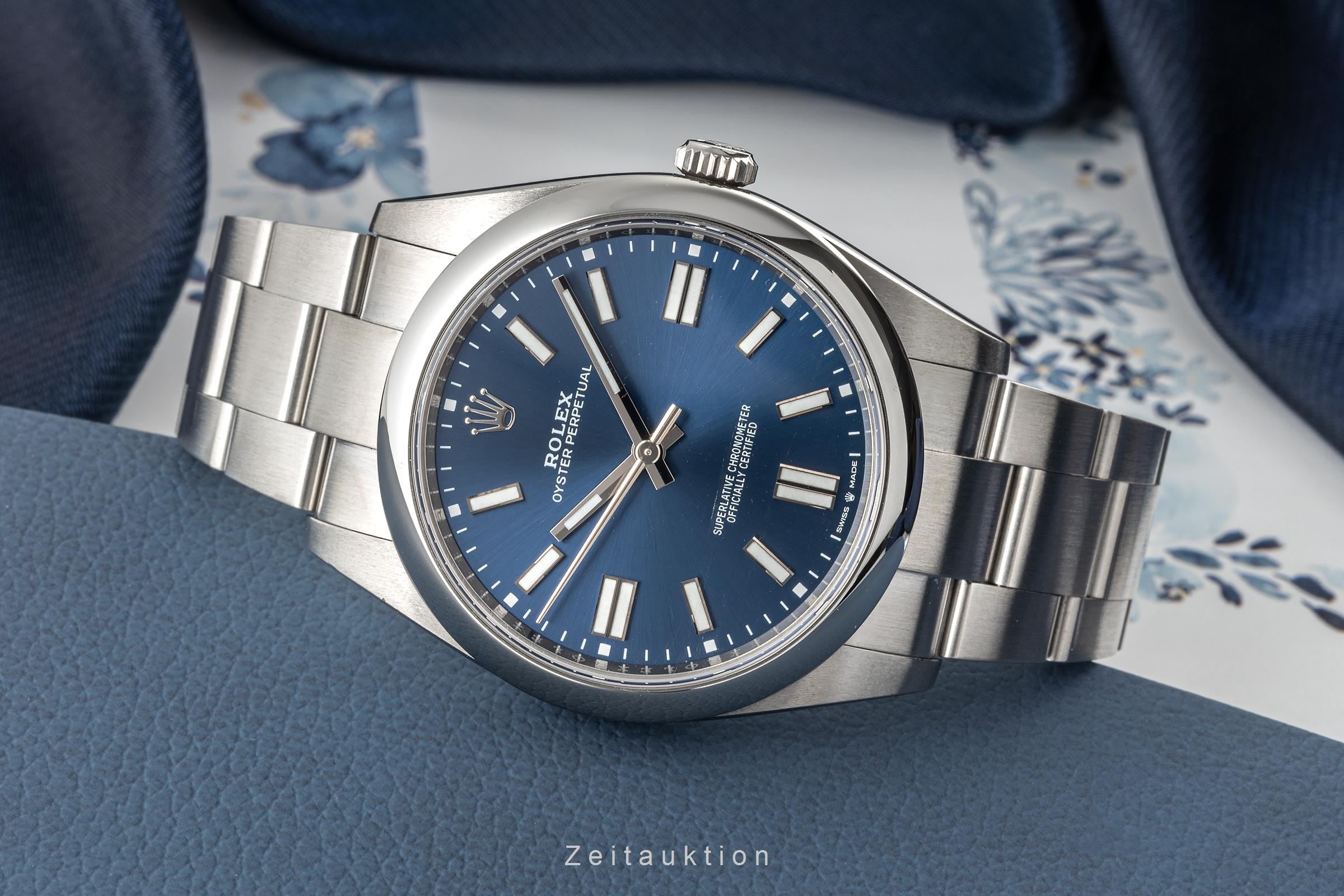 Rolex Oyster Perpetual acier automatique 3230 124300