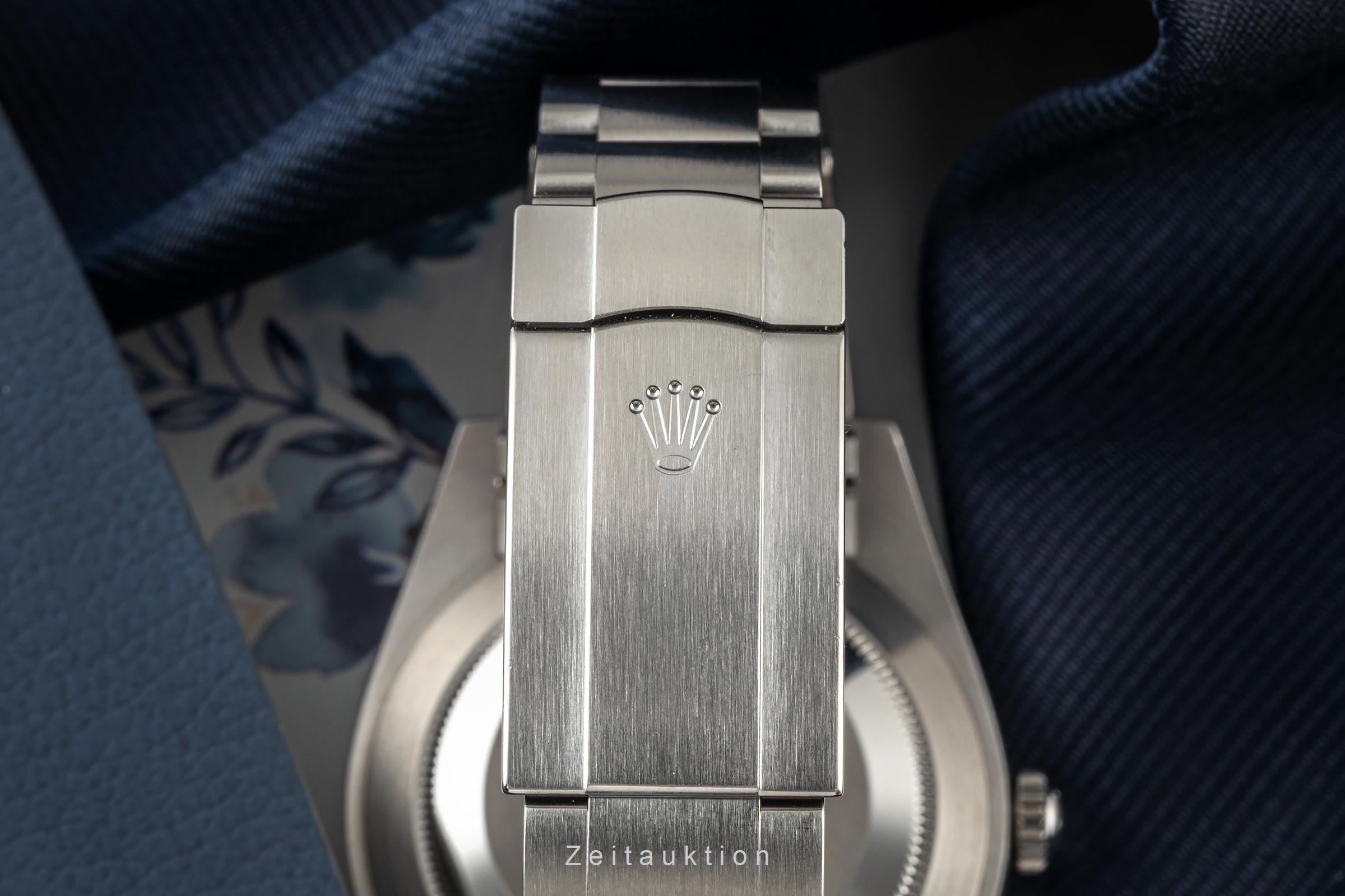 Rolex Oyster Perpetual 41 Blue Dial Edelstahl Automatik Herrenuhr Ref. 124300  [2304355]