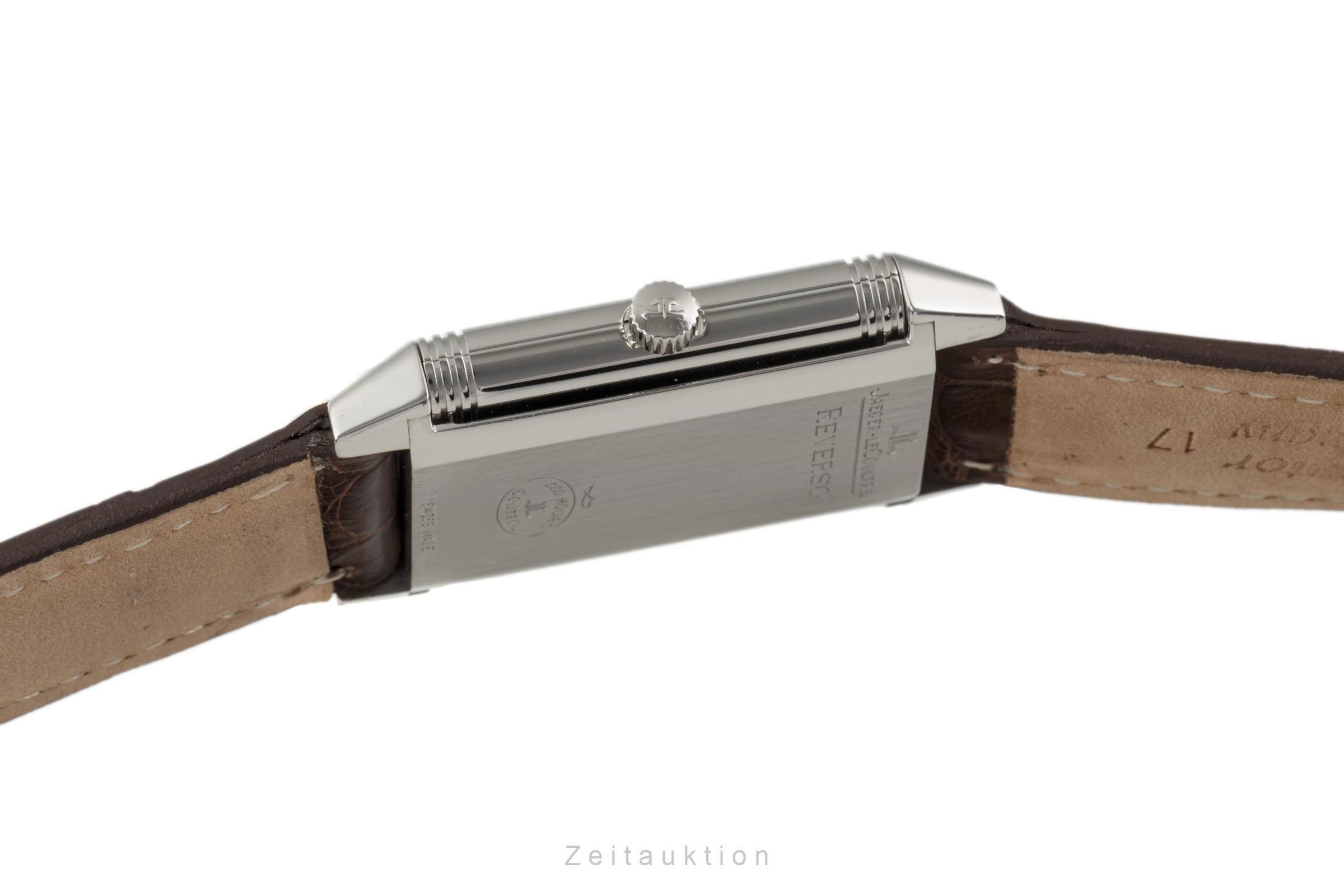 Jaeger LeCoultre Reverso acier à remontage manuel montre pour hommes Q2508410, 252.8.86 LP: 8450EUR  [2304358]
