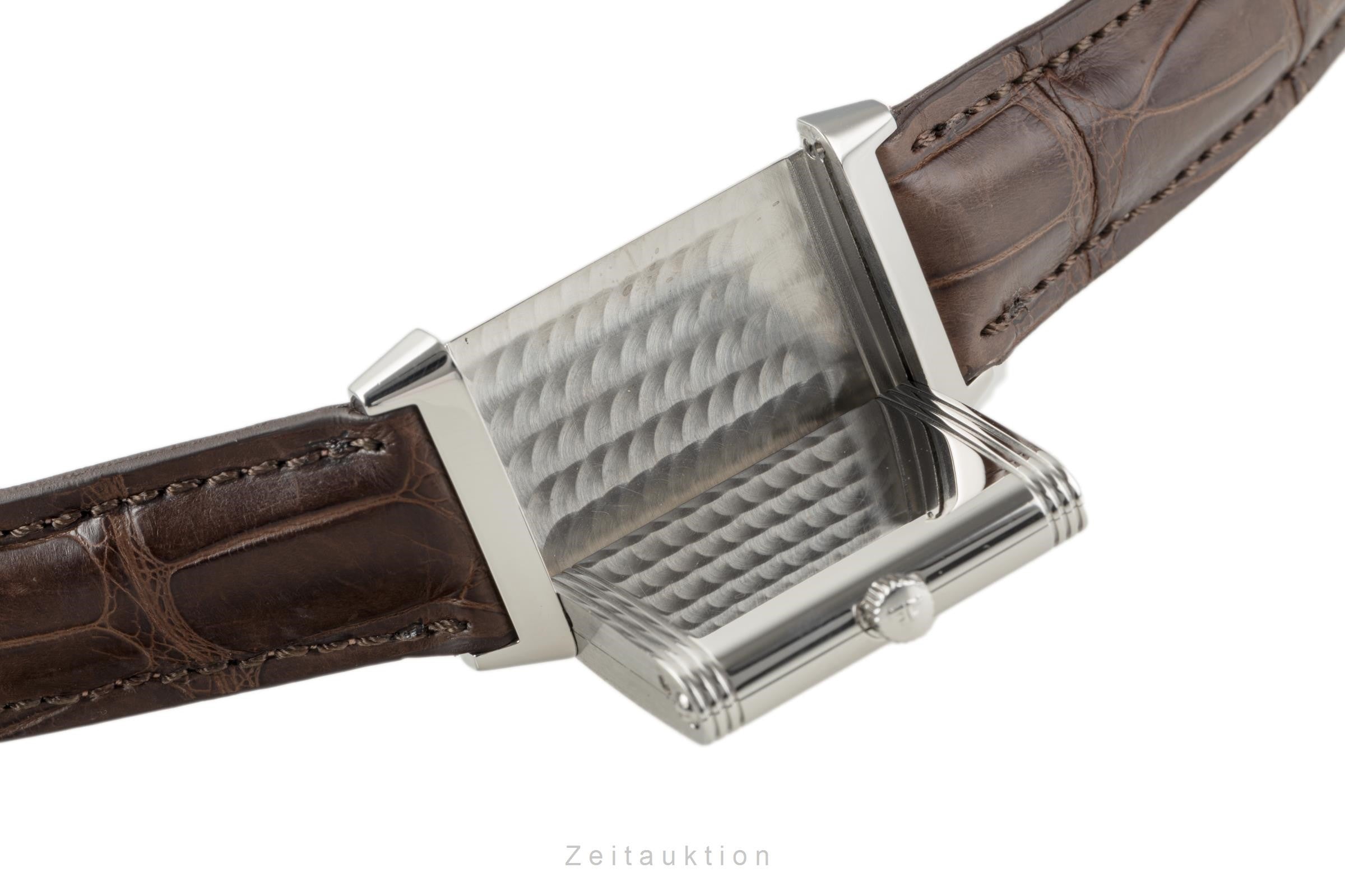 Jaeger LeCoultre Reverso acier à remontage manuel montre pour hommes Q2508410, 252.8.86 LP: 8450EUR  [2304358]