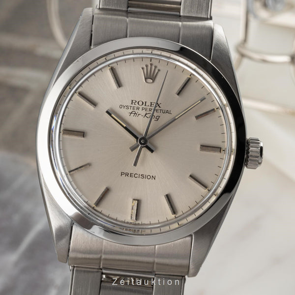 Rolex Oyster Perpetual Air King Precision Stahl Automatik Herrenuhr Ref. 5504  [2304380]
