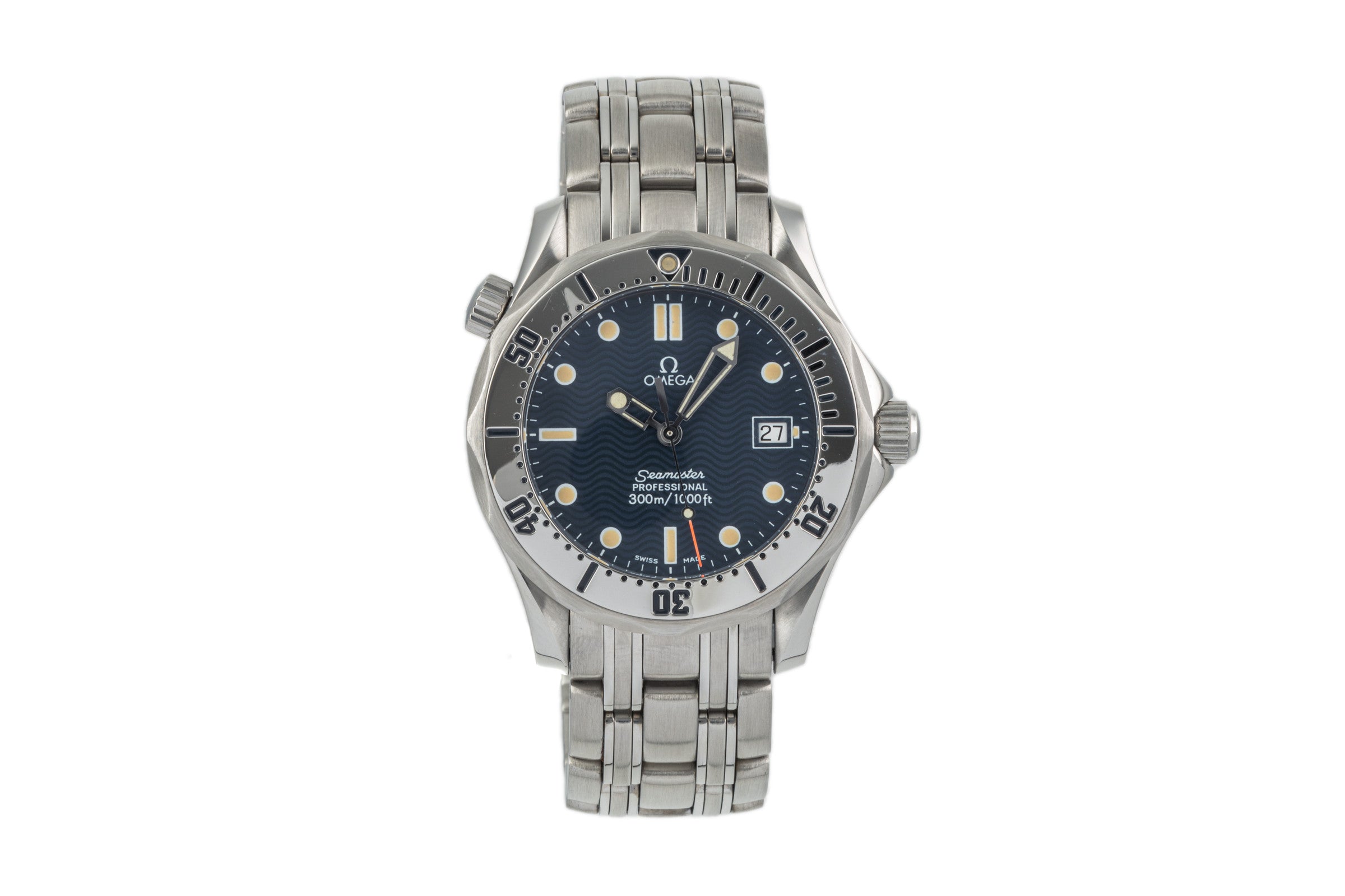 Omega Seamaster steel quartz men's watch 2562.80.00  [2304396]