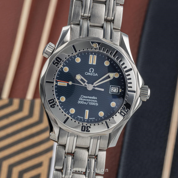 Omega Seamaster steel quartz men's watch 2562.80.00  [2304396]