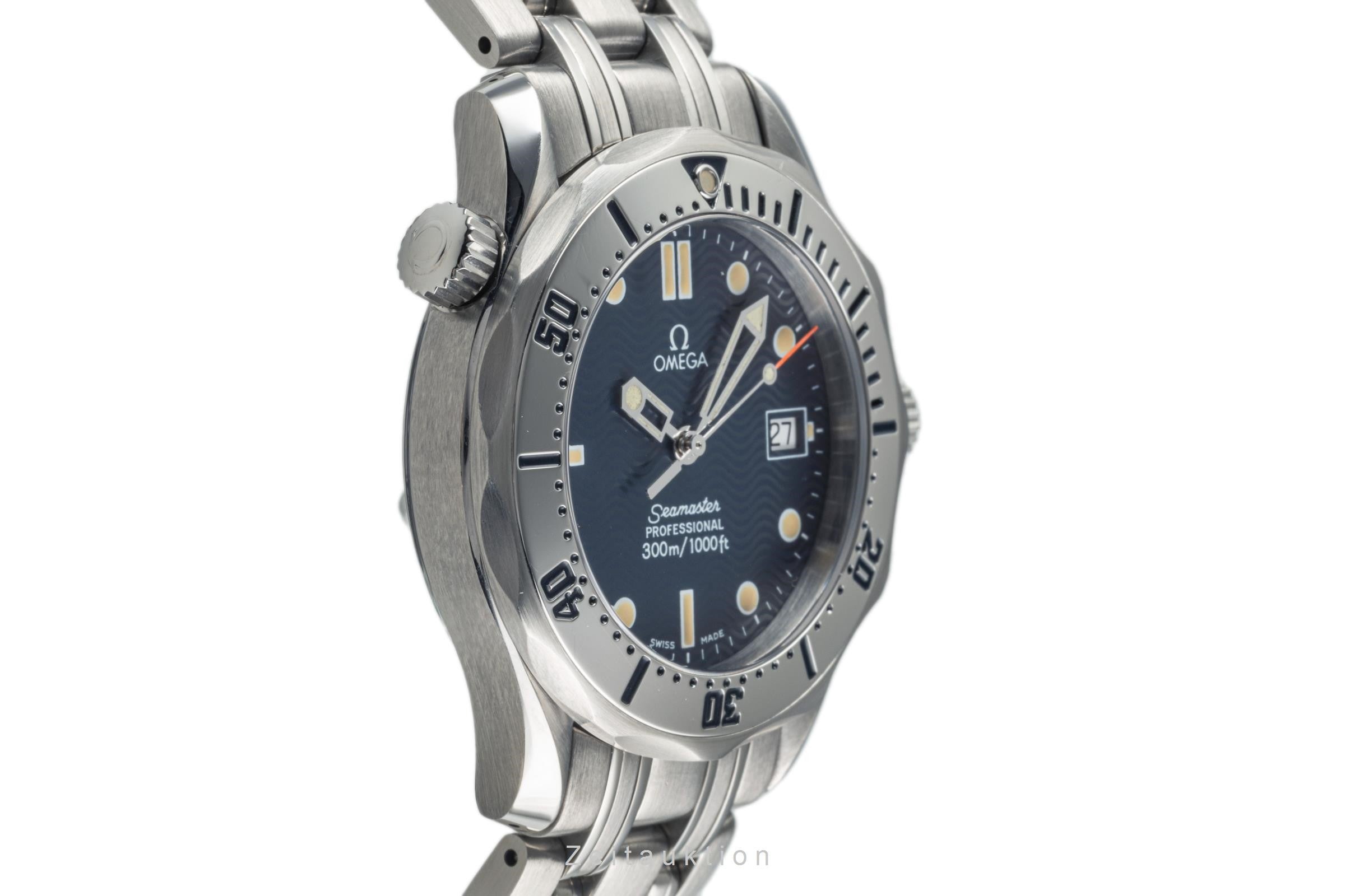 Omega Seamaster steel quartz men's watch 2562.80.00  [2304396]