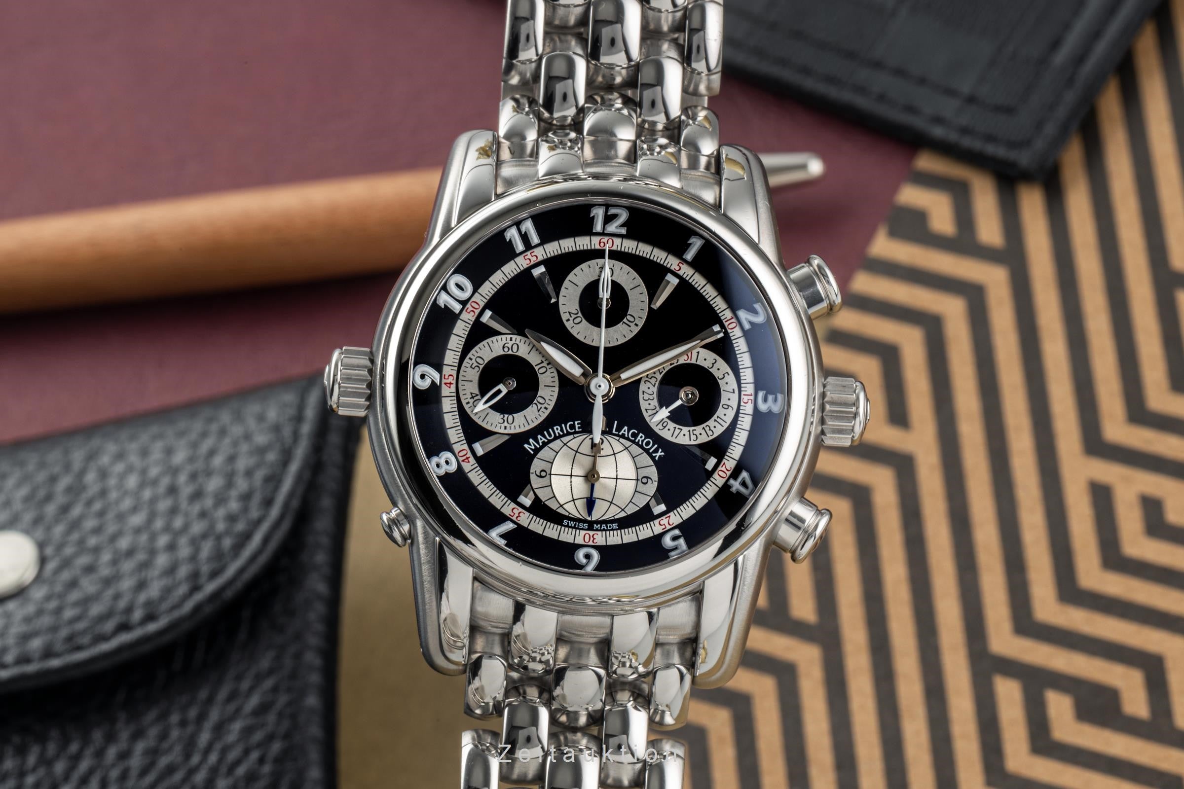 Maurice Lacroix Masterpiece chronograph steel automatic Kal. ML88