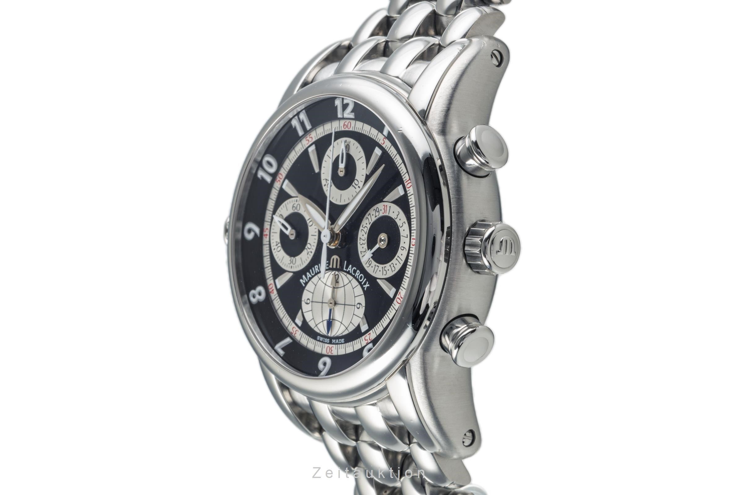 Maurice Lacroix Masterpiece chronograph steel automatic Kal. ML88