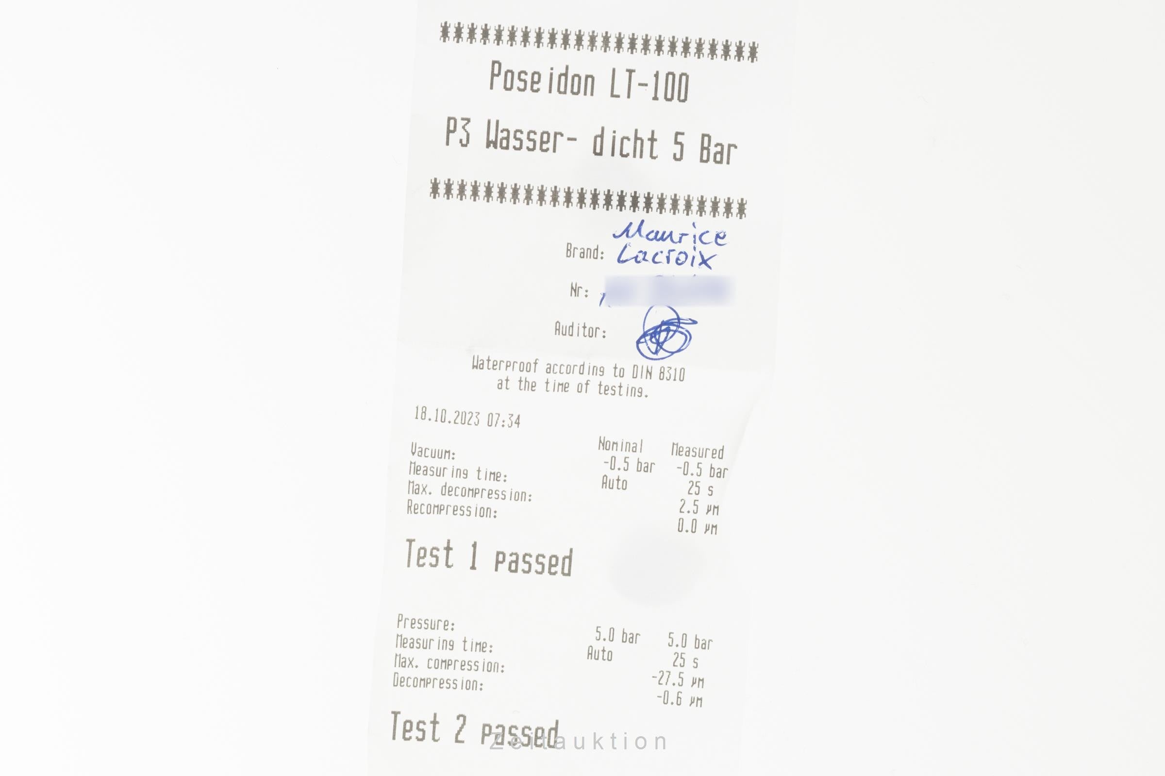 Maurice Lacroix Masterpiece Chrono Globe Chronograph Herrenuhr Ref. MP6398 B&P [2304432]