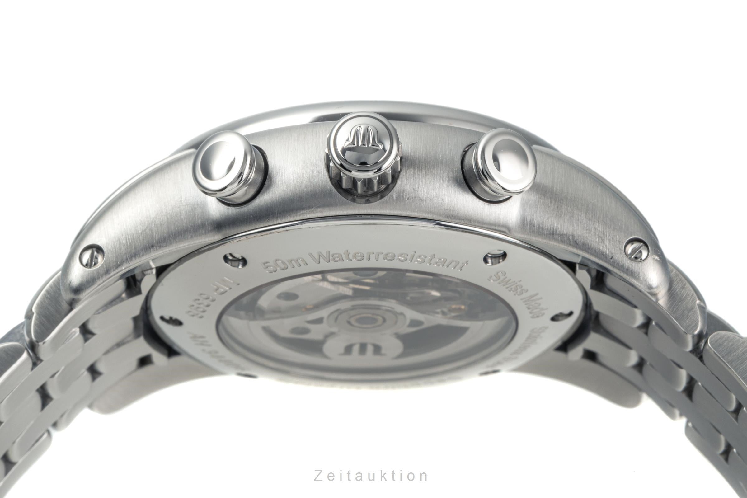 Maurice Lacroix Masterpiece Chrono Globe Chronograph Herrenuhr Ref. MP6398 B&P [2304432]