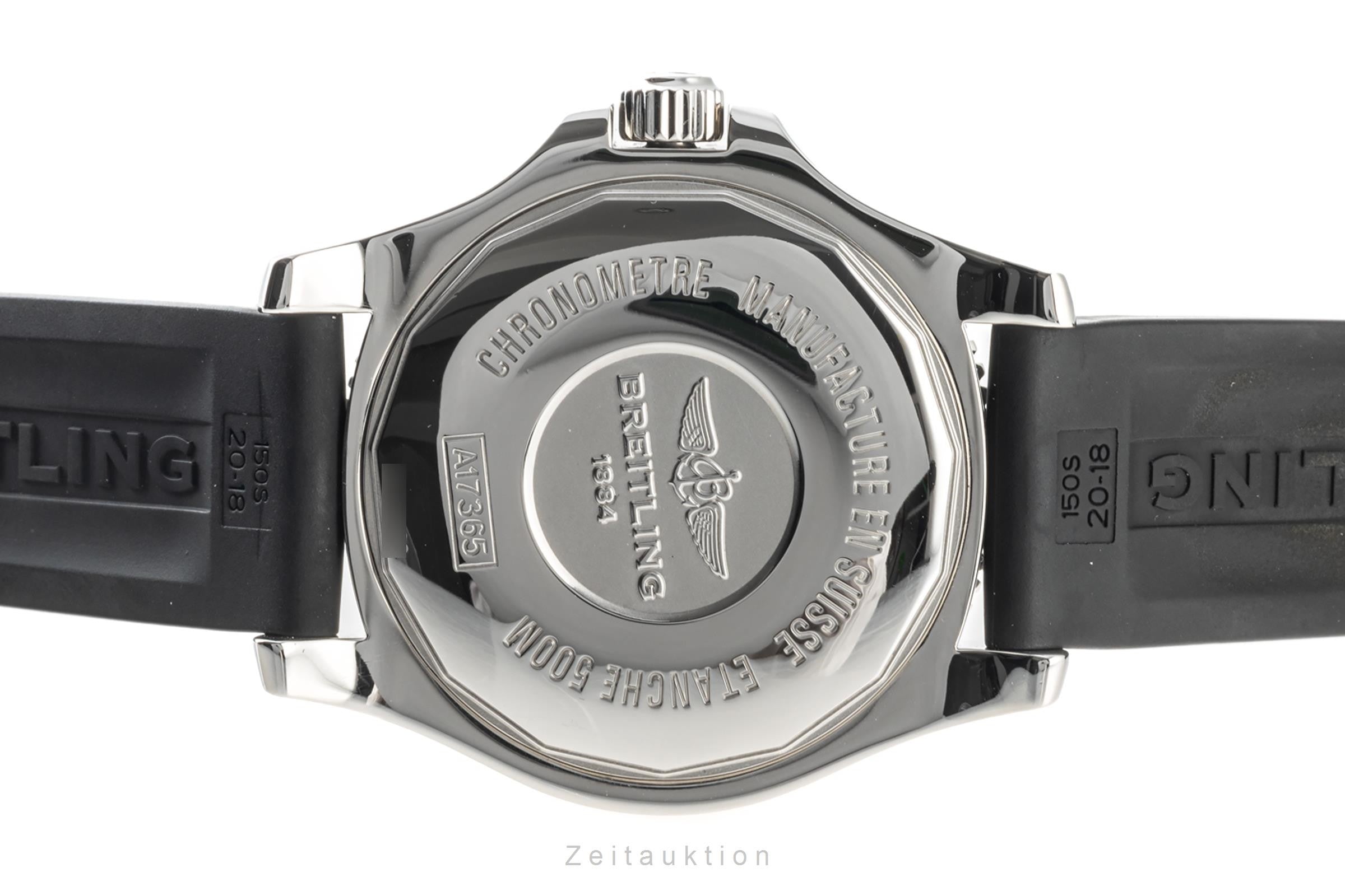 Breitling Superocean acciaio automatismo orologio da uomo A17365 LP: 3400EUR  [2304436]