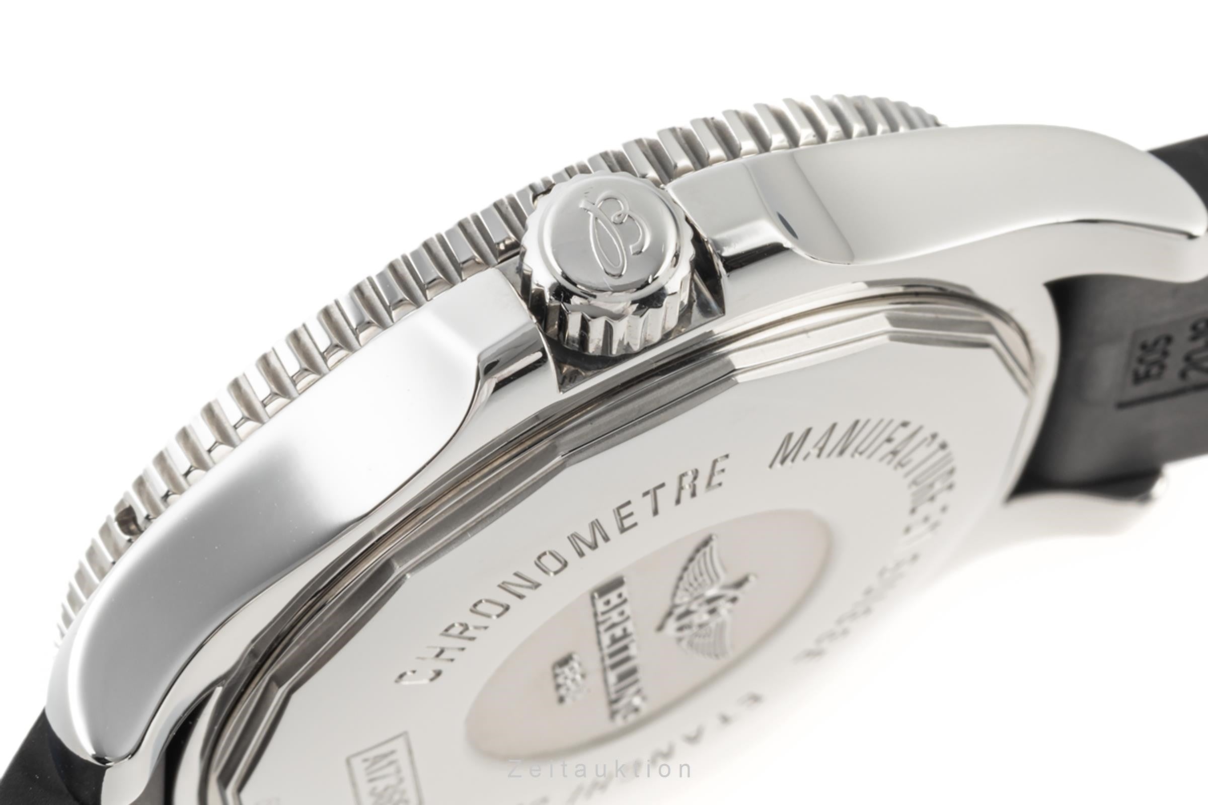 Breitling Superocean acciaio automatismo orologio da uomo A17365 LP: 3400EUR  [2304436]