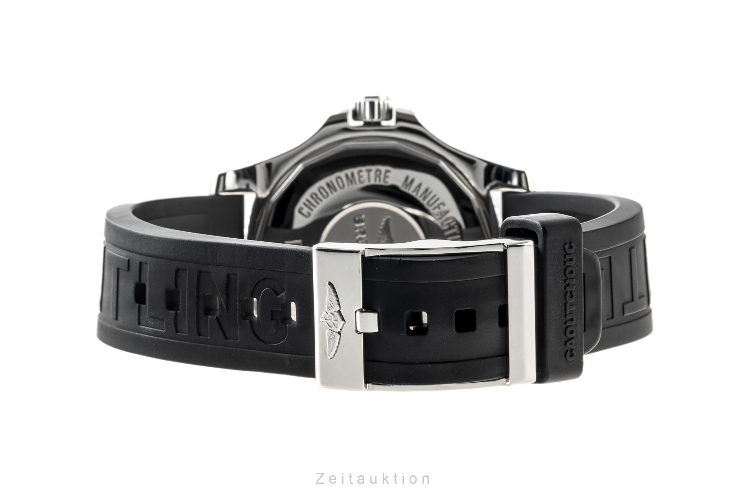 Breitling Superocean acciaio automatismo orologio da uomo A17365 LP: 3400EUR  [2304436]