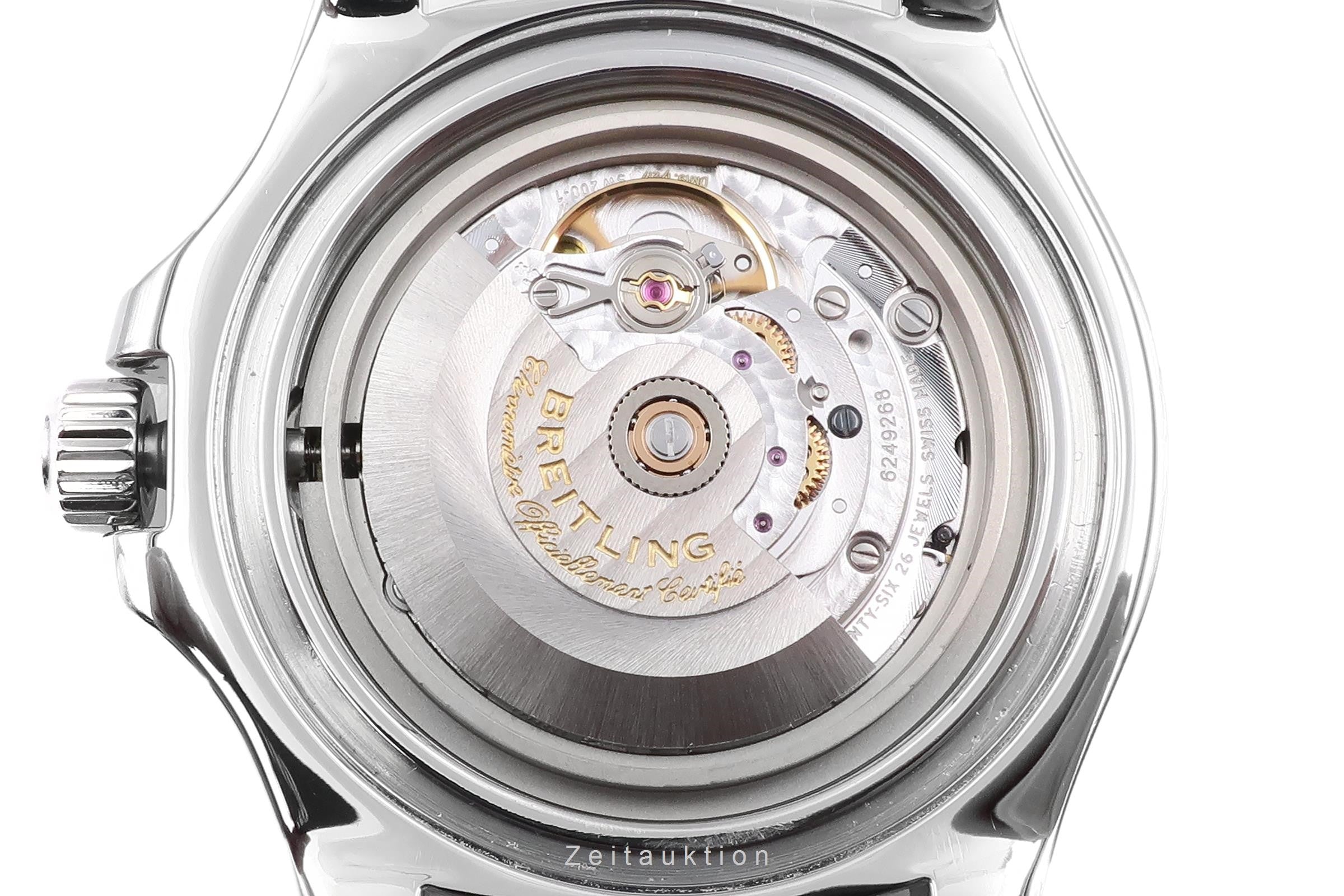 Breitling Superocean acciaio automatismo orologio da uomo A17365 LP: 3400EUR  [2304436]