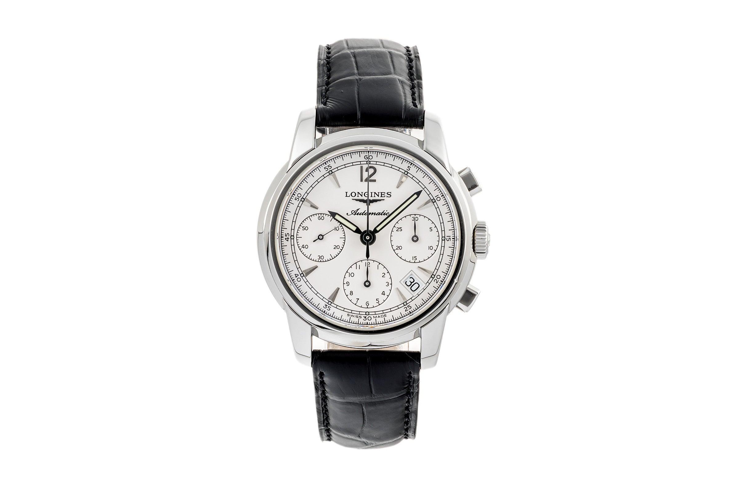 Longines Saint-Imier Chronograph Edelstahl Automatik Herrenuhr Ref. L2.753.4  [2304438]