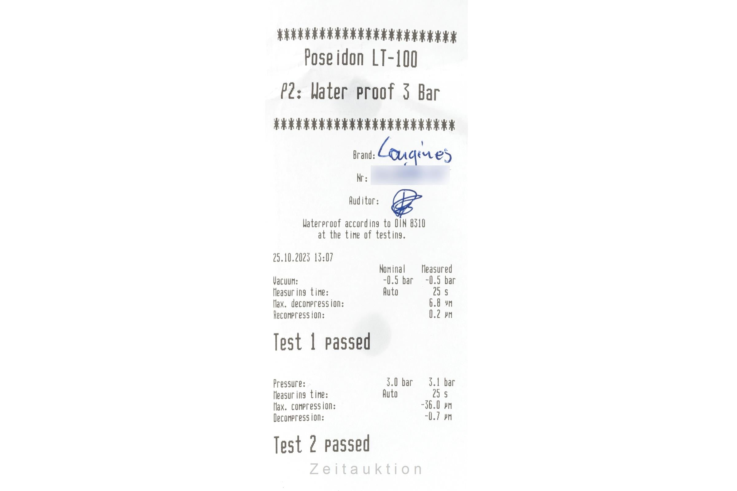 Longines Saint-Imier Chronograph Edelstahl Automatik Herrenuhr Ref. L2.753.4  [2304438]