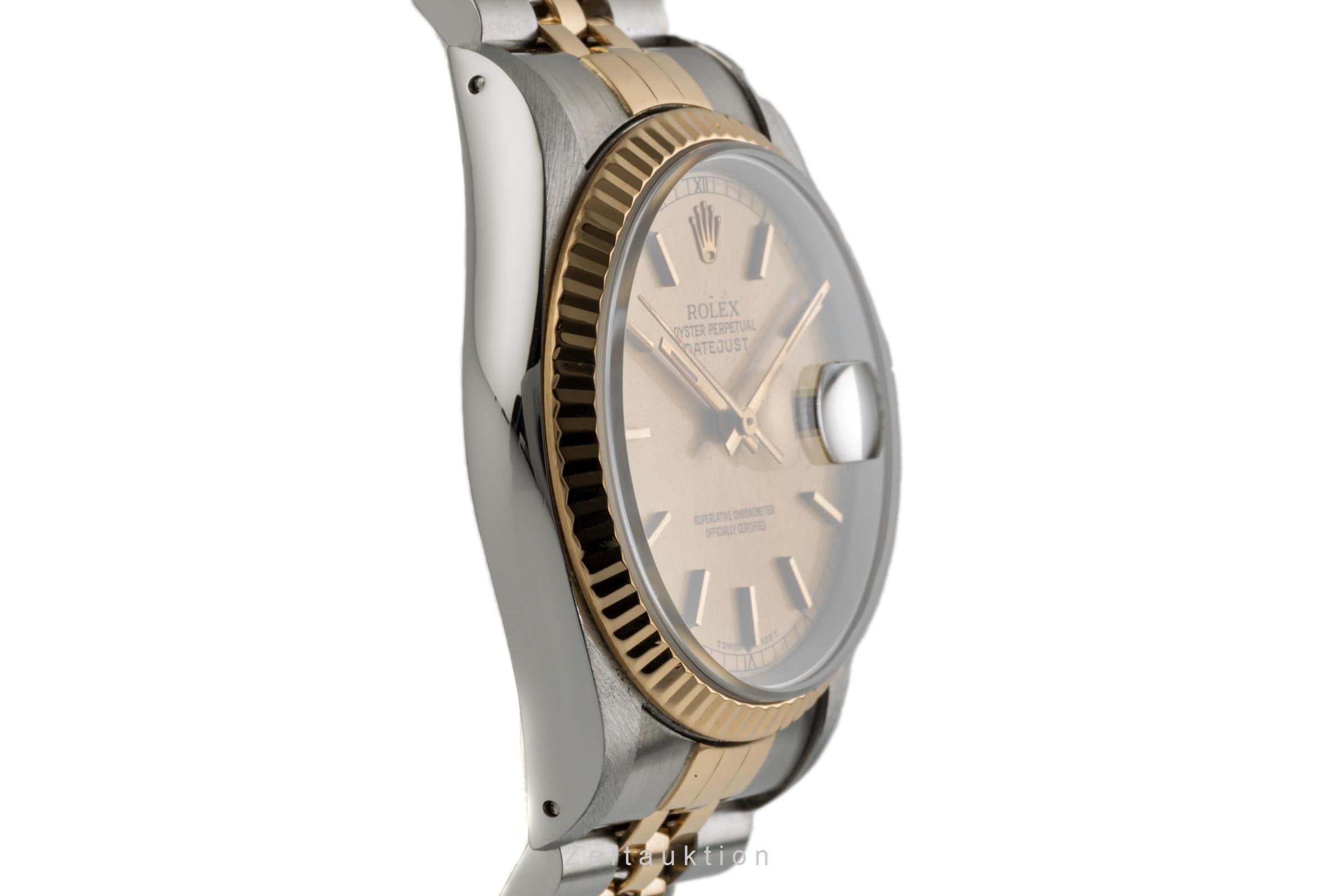 Rolex Datejust acciaio / oro automatismo orologio da uomo 16233 LP: 12450EUR  [2304451]