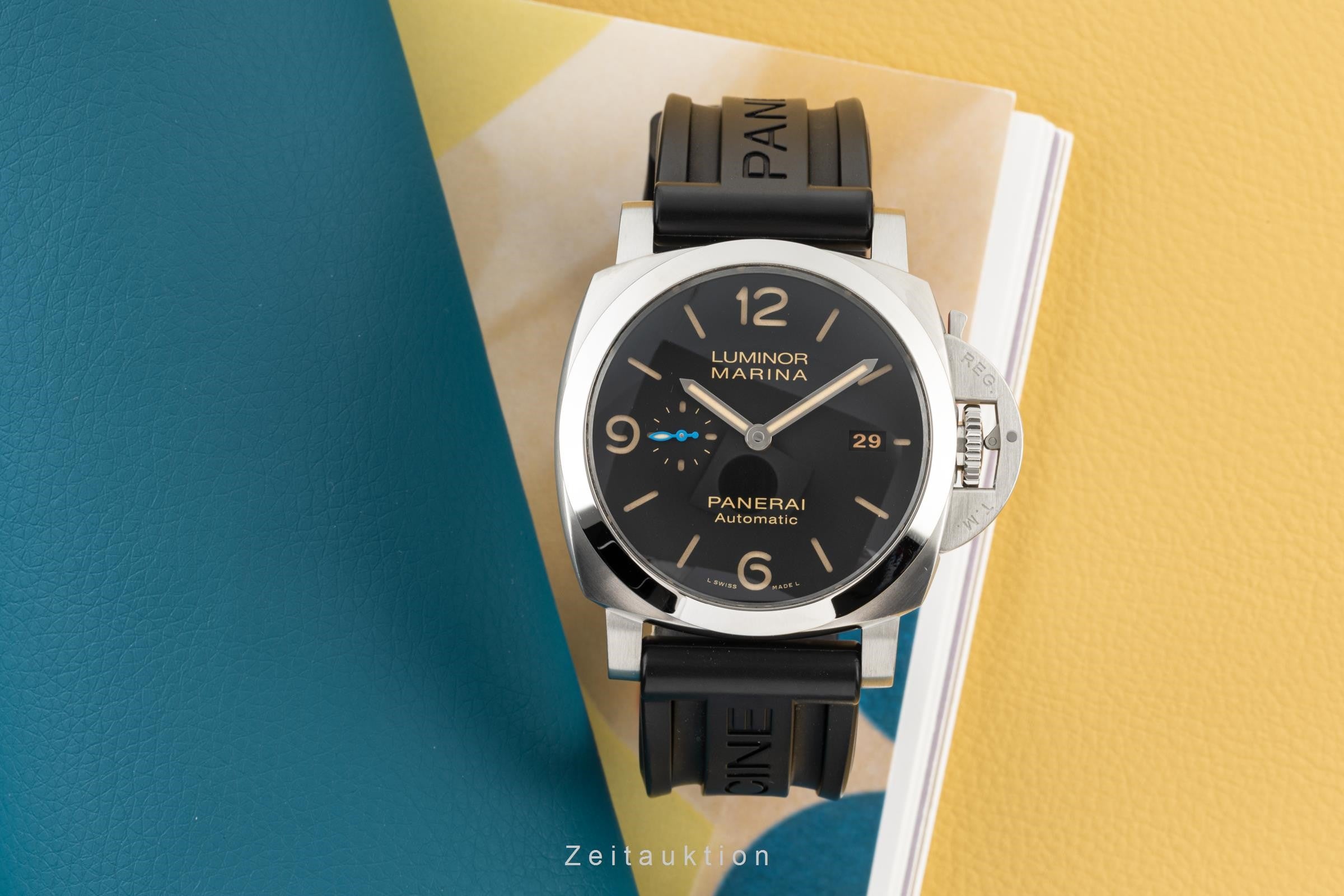 Panerai Luminor Marina steel automatic men's watch PAM01312 LP: 8900EUR  [2304509]