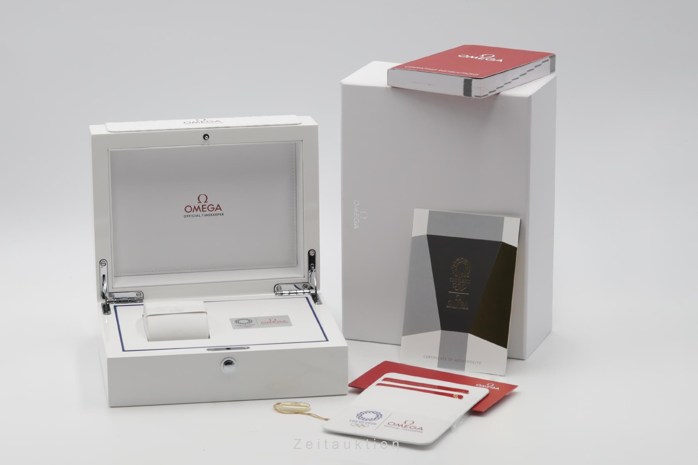 Omega Speedmaster Olympic Games Tokyo 2020 Handaufzug 522.20.42.30.01.001 B&P [2304510]