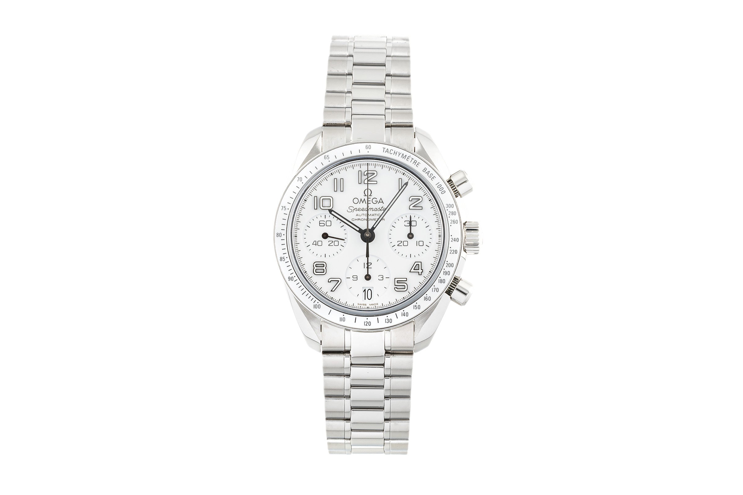 Omega Speedmaster cronógrafo acero automático reloj para caballeros 324.30.38.40.04.001 LP: 7300EUR  [2304520]