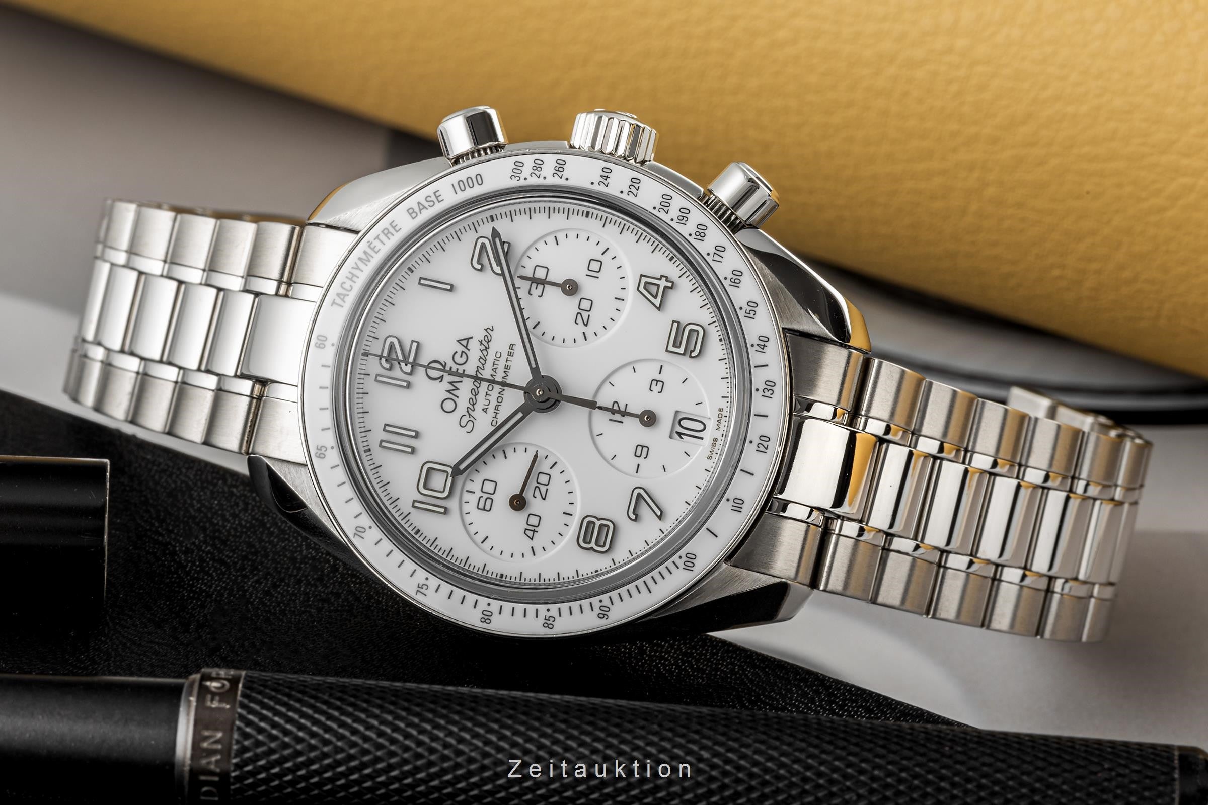 Omega Speedmaster cronógrafo acero automático reloj para caballeros 324.30.38.40.04.001 LP: 7300EUR  [2304520]