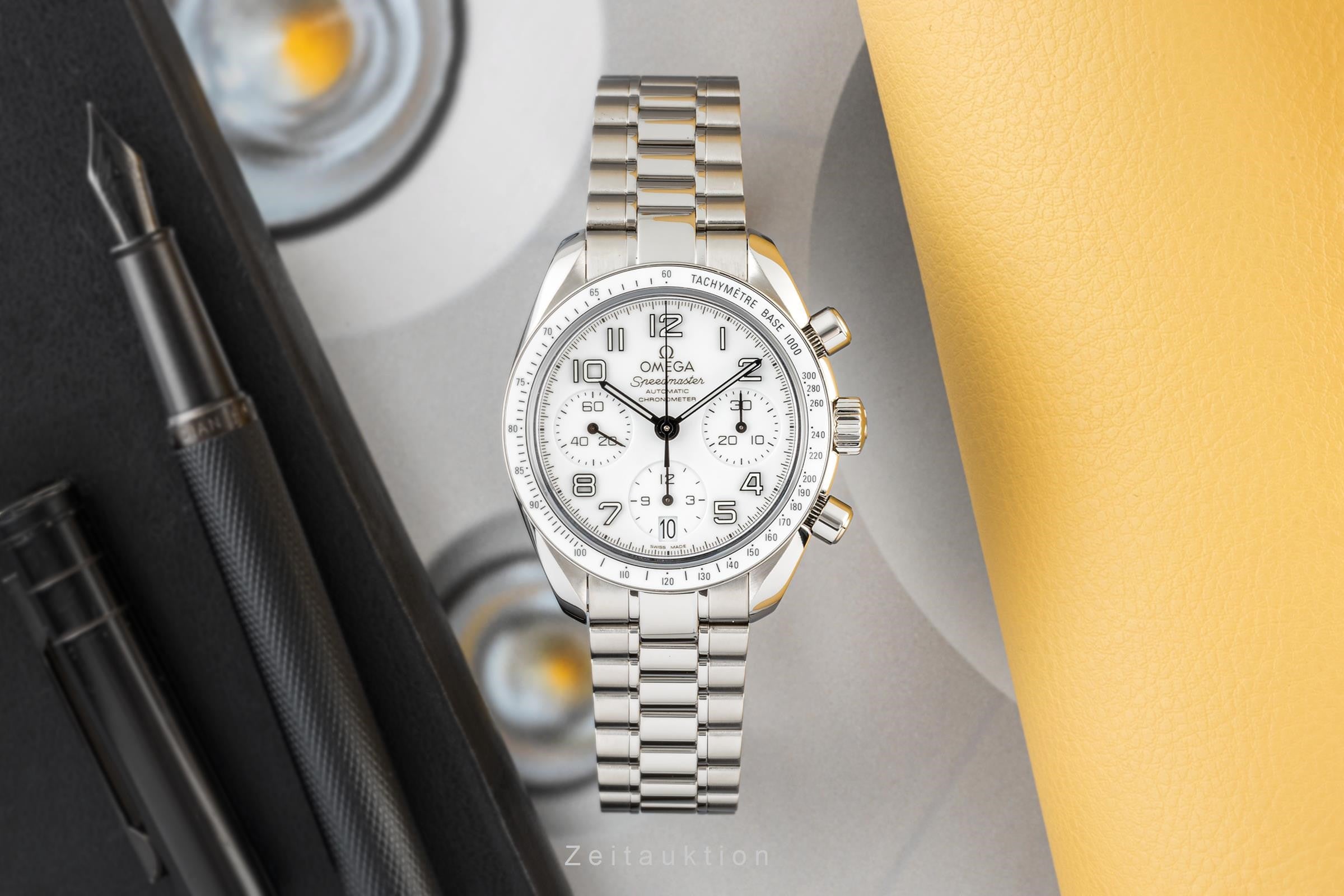 Omega Speedmaster cronógrafo acero automático reloj para caballeros 324.30.38.40.04.001 LP: 7300EUR  [2304520]