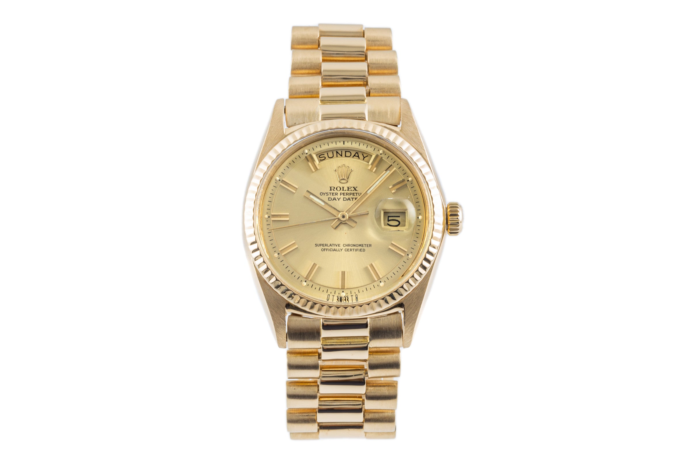 Rolex Day-Date 18k (0,750) Gelbgold Automatik Herrenuhr Ref. 1803 VP: 34400,- € [2304527]