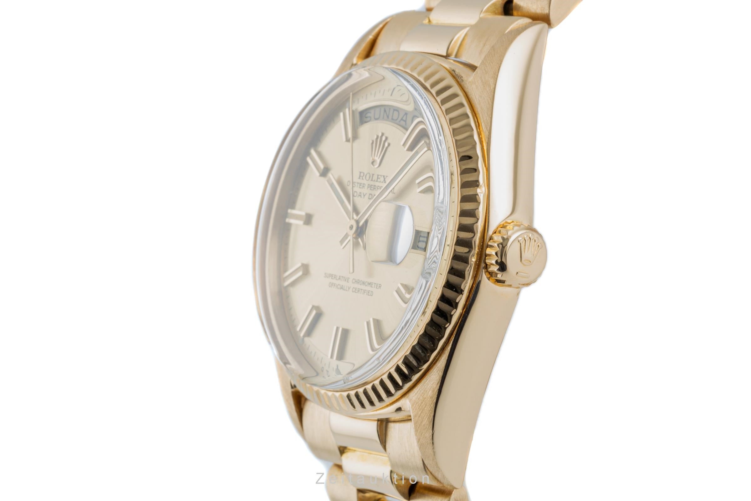 Rolex Day-Date 18k (0,750) Gelbgold Automatik Herrenuhr Ref. 1803 VP: 34400,- € [2304527]