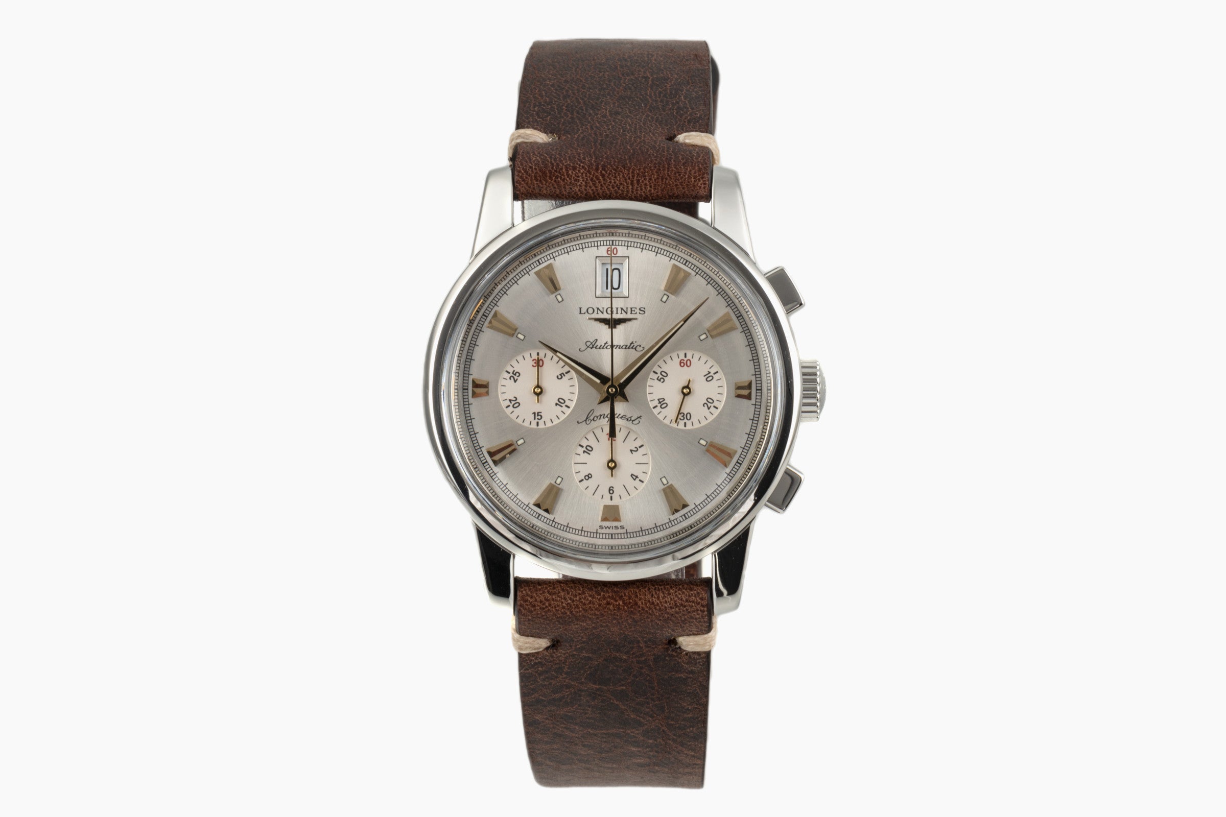 Longines Conquest Heritage Chronograph Automatik Herrenuhr L1.641.4 Klassiker [2304532]