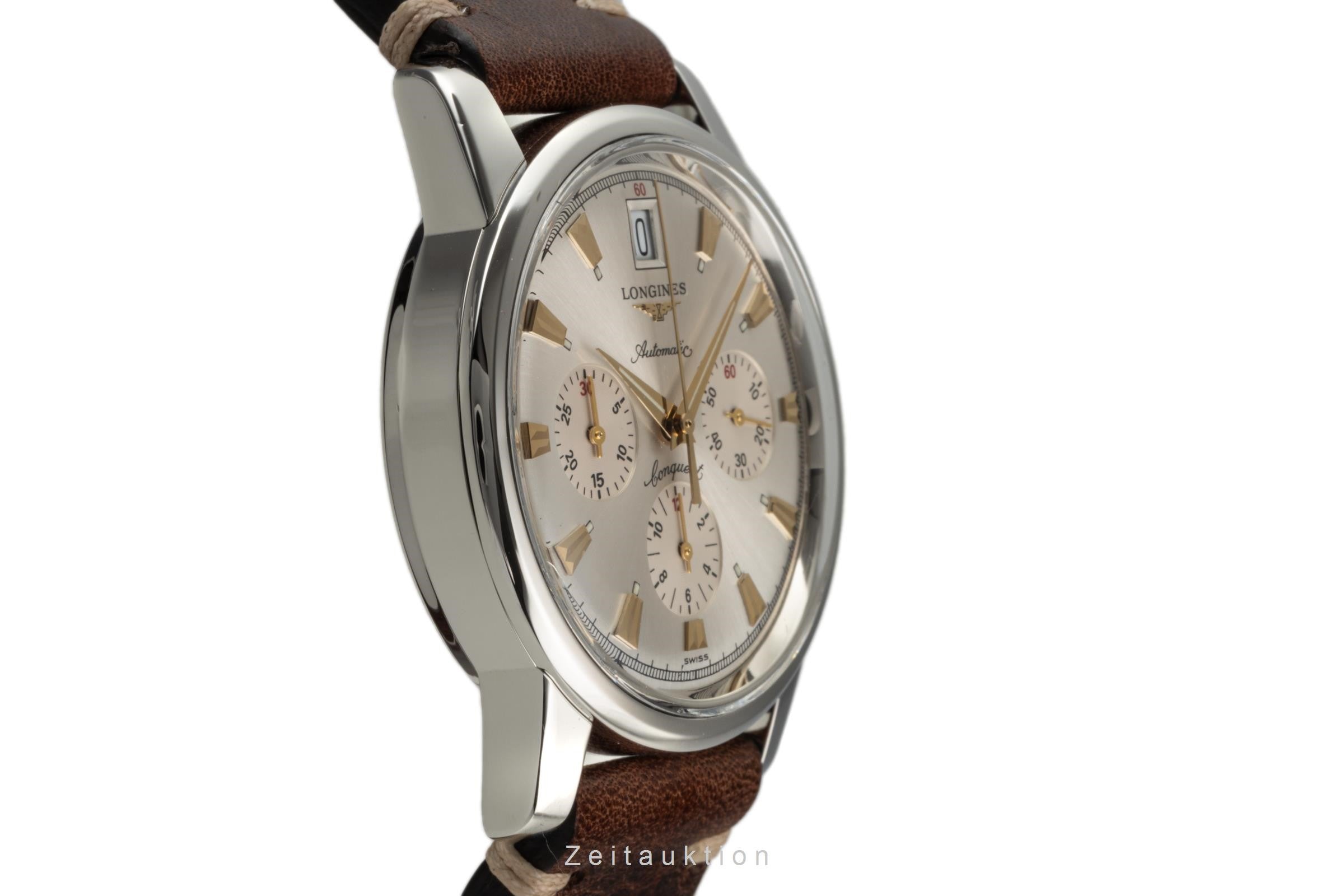 Longines Conquest Heritage Chronograph Automatik Herrenuhr L1.641.4 Klassiker [2304532]