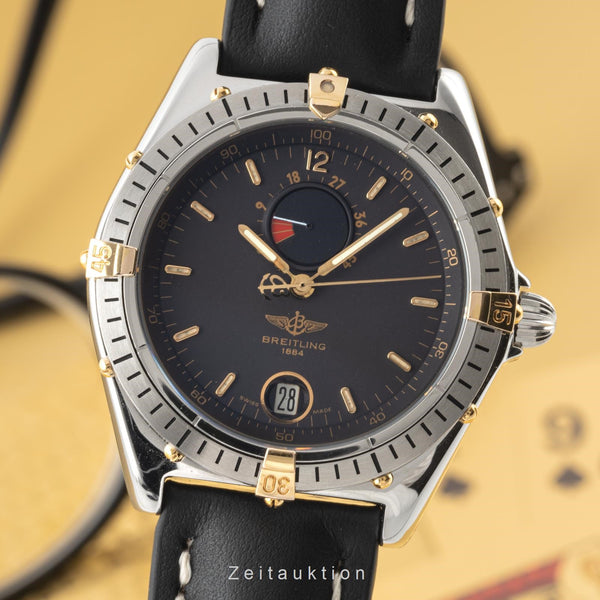 Breitling Windrider steel / gold automatic men's watch B14047, 81980  [2304534]