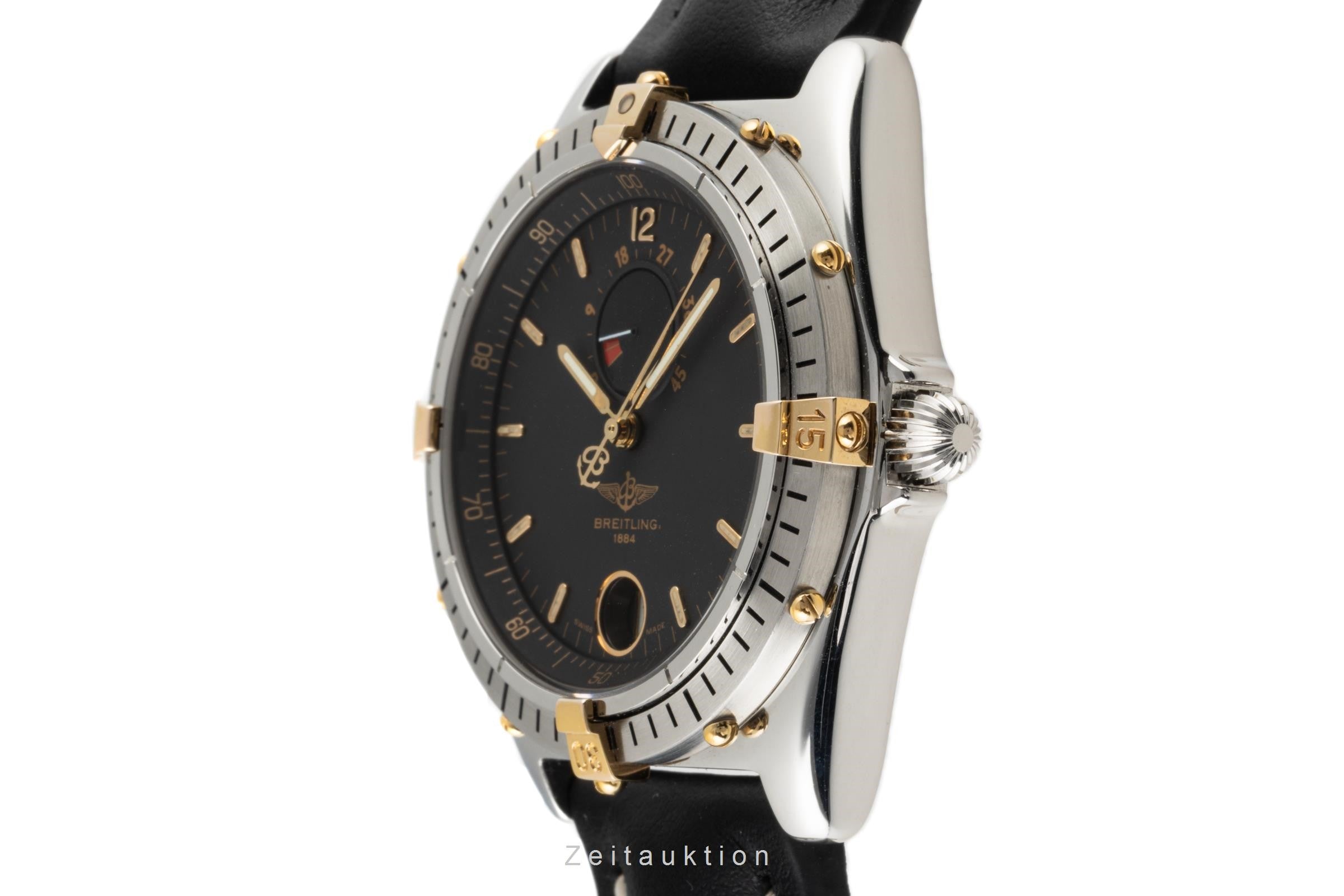 Breitling Windrider steel / gold automatic men's watch B14047, 81980  [2304534]