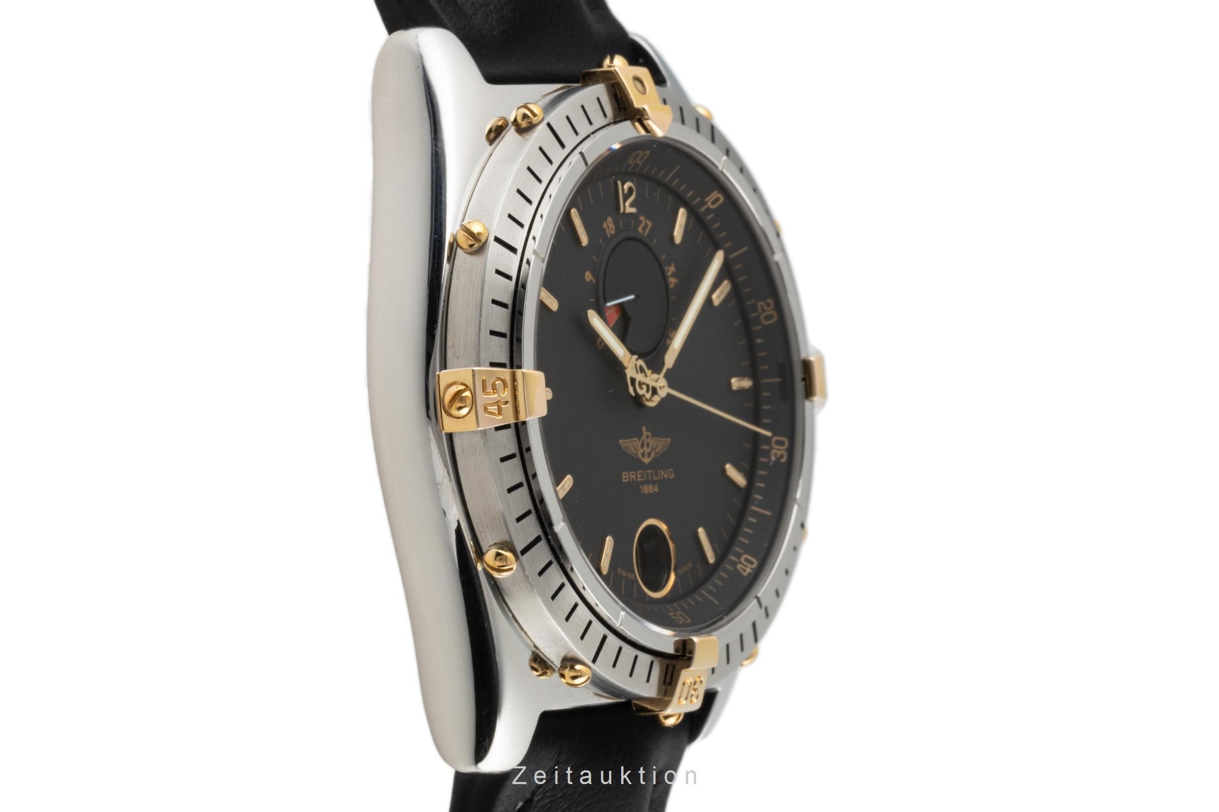 Breitling Windrider steel / gold automatic men's watch B14047, 81980  [2304534]