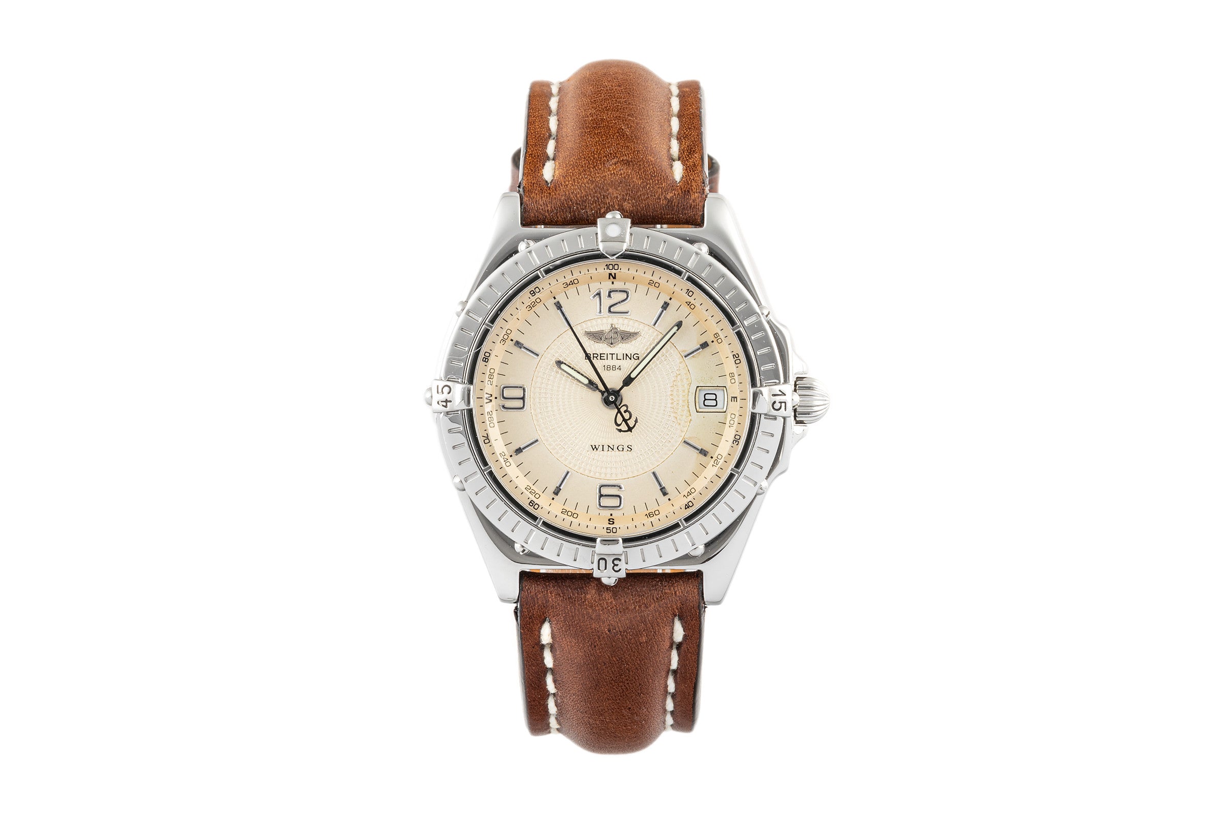 Breitling Wings steel automatic men's watch A10050  [2304536]