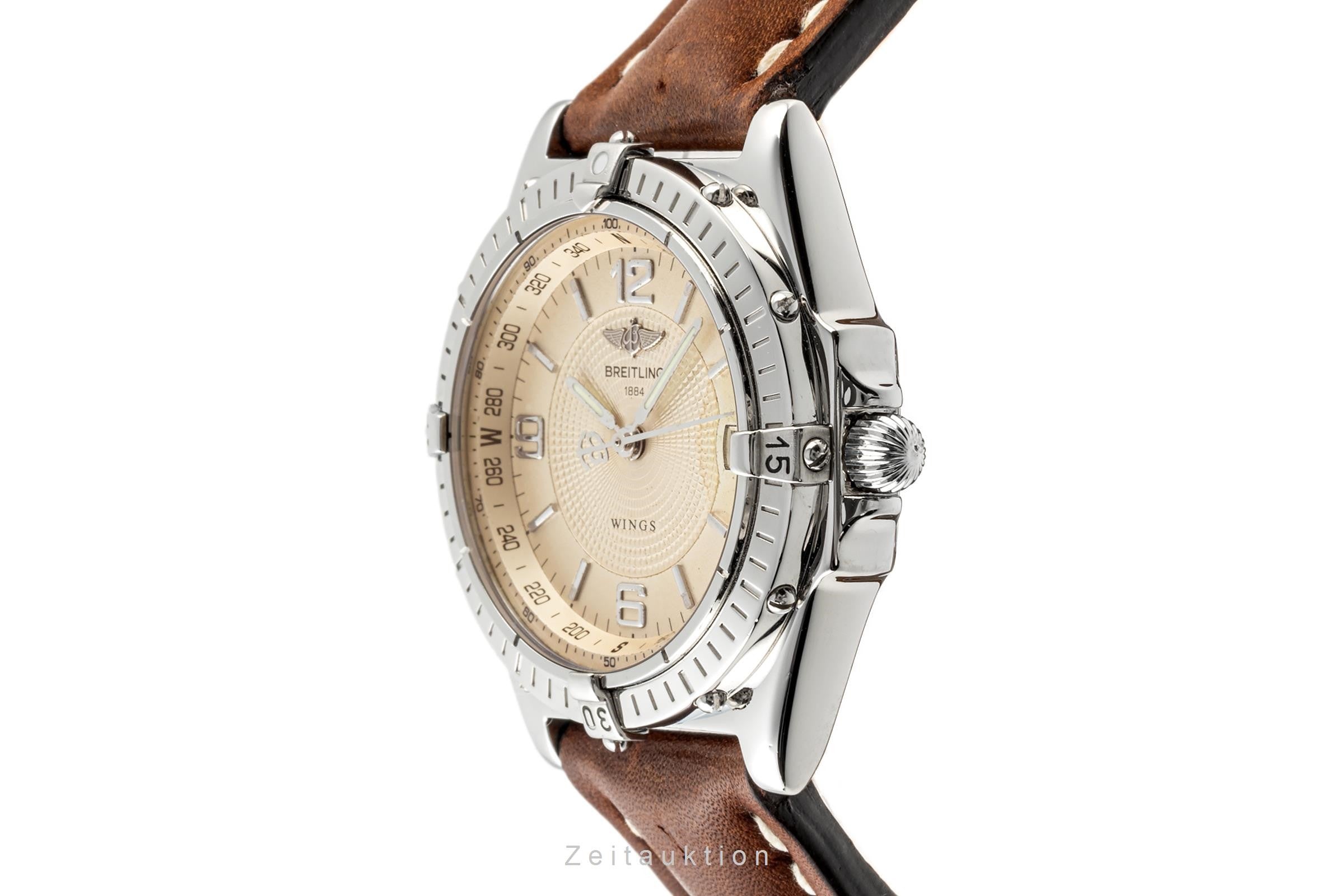 Breitling Wings steel automatic men's watch A10050  [2304536]