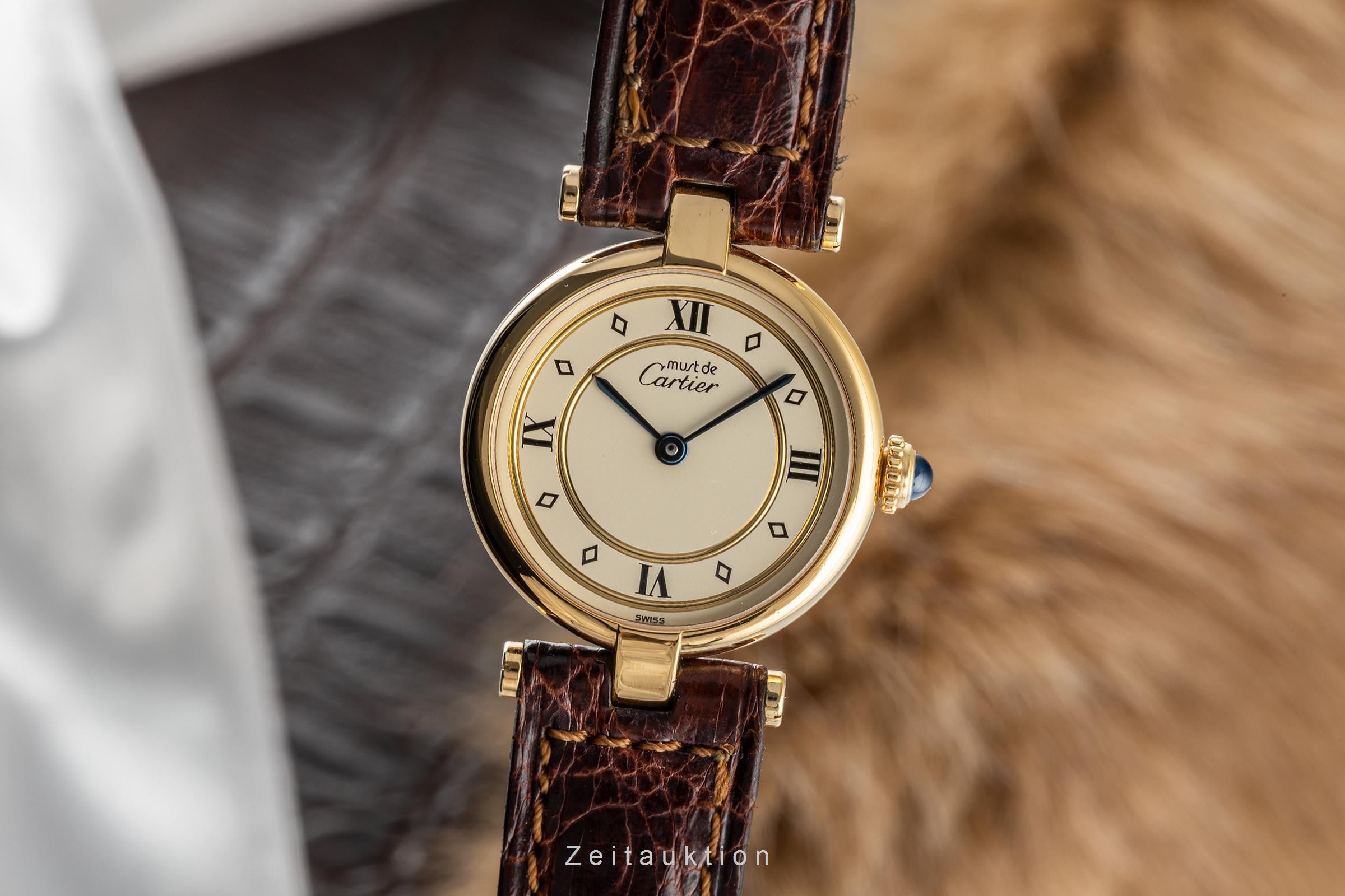 Cartier Vermeil silver-gilt quartz Kal. 90 Ref. 590004 | 2304576