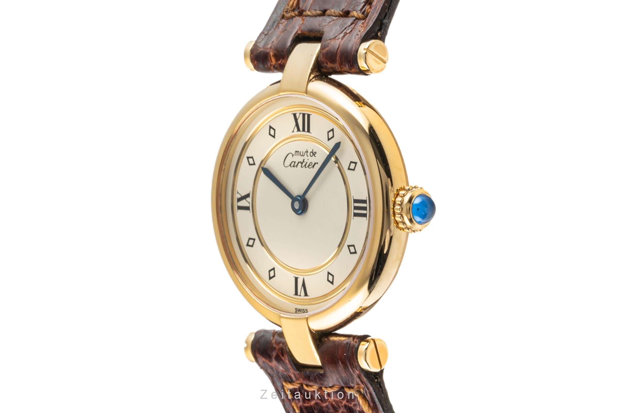 Cartier Vermeil silver-gilt quartz Kal. 90 Ref. 590004 | 2304576
